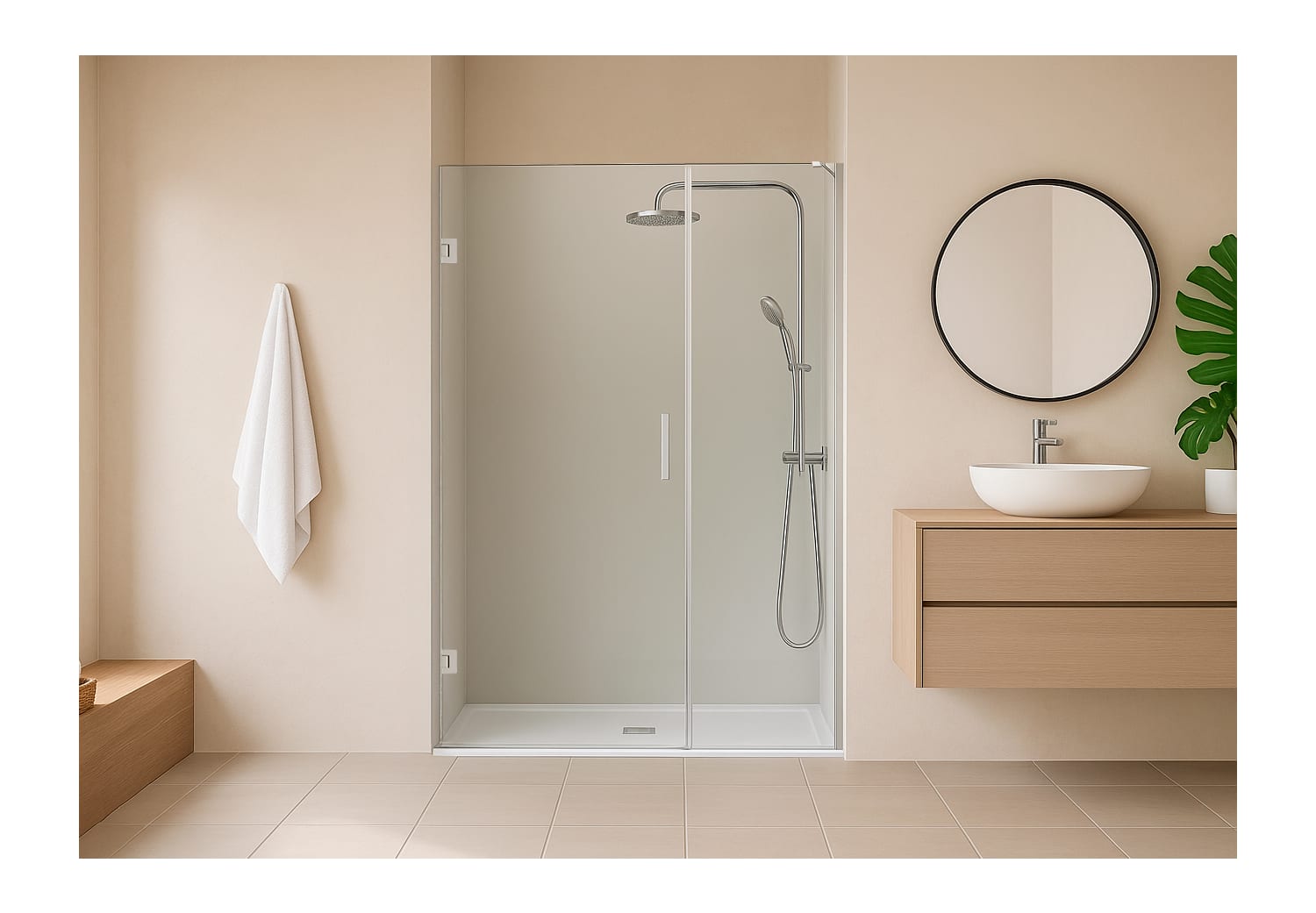 Paroi de douche Adhara (100A) Principal 0