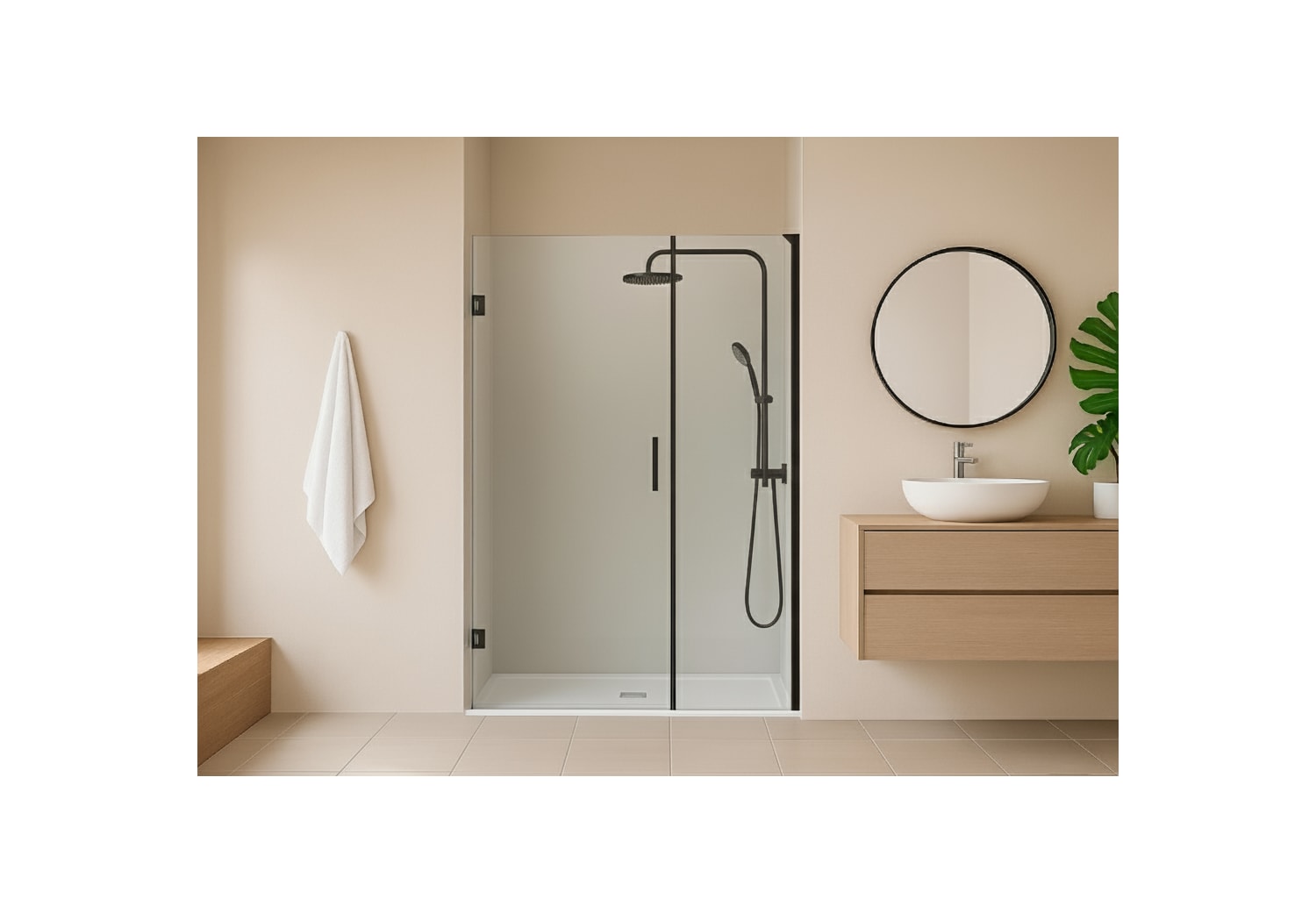 Paroi de douche Adhara (100A) Principal 1