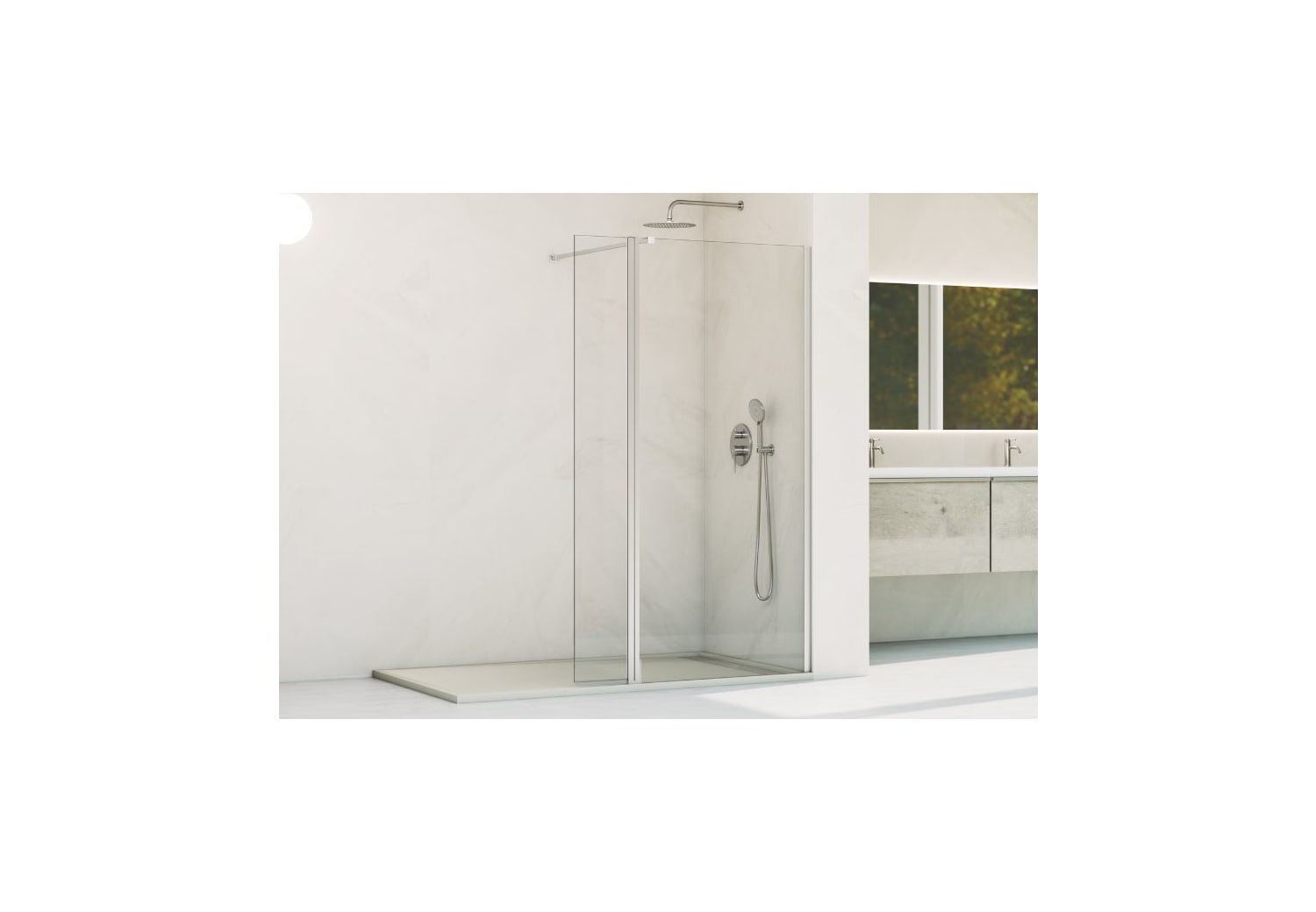 Cabine de douche fixe Paroi de douche Screen GME Moving Principal 0