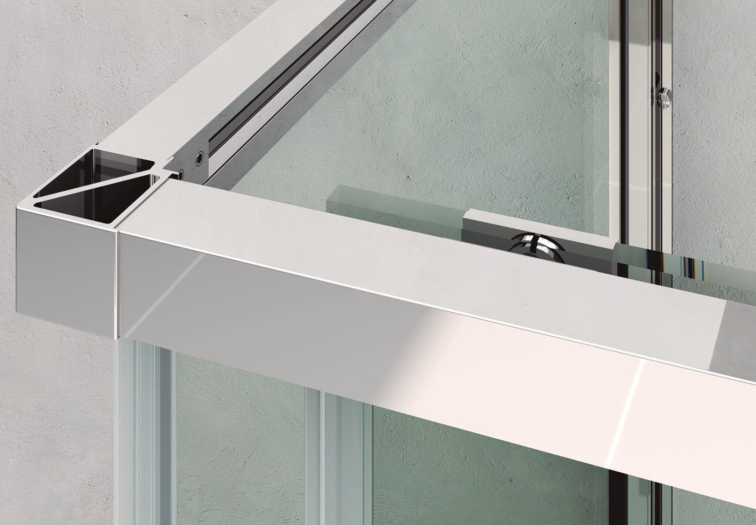 Paroi de douche Bruntec Lara (400) Detalle 2
