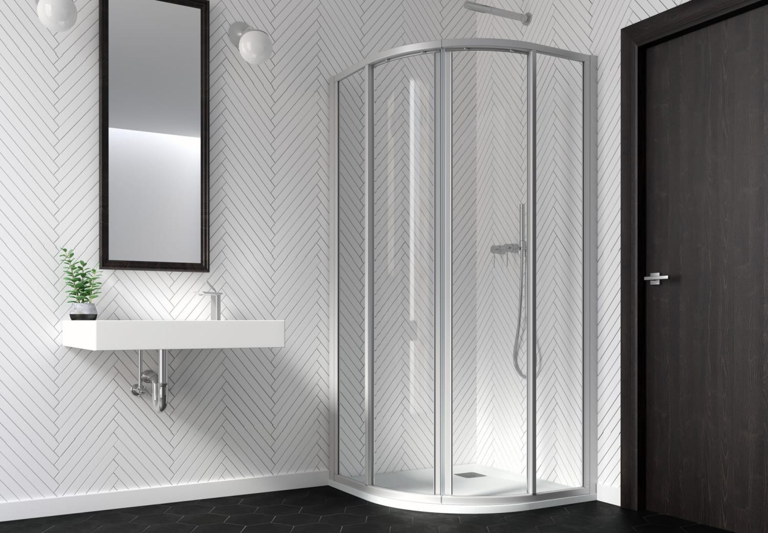 Paroi de douche Profiltek Ecodux (EC-260) Principal 0
