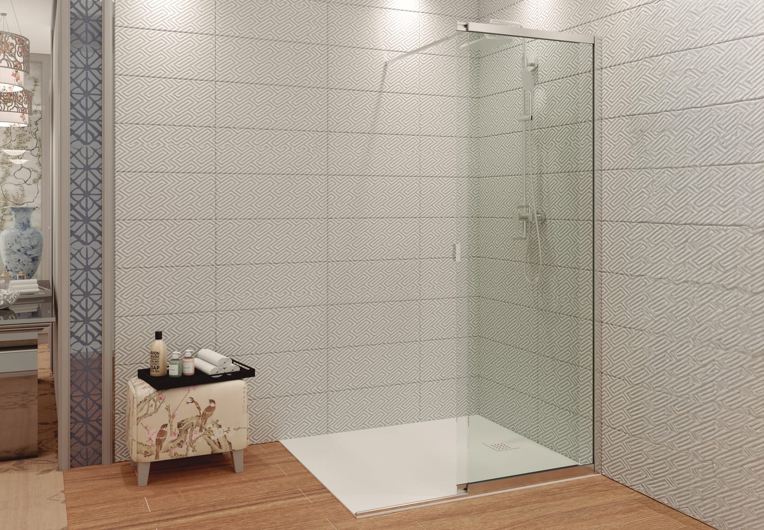 Paroi de douche Bruntec Ares (100F) Ambiente 9