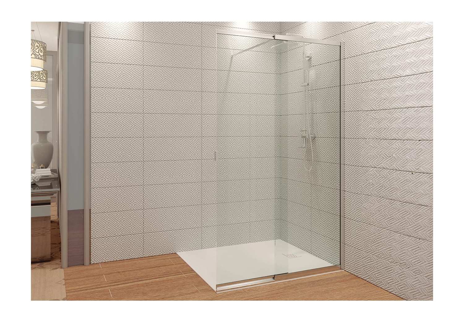 Paroi de douche Bruntec Ares (100F) Principal 0