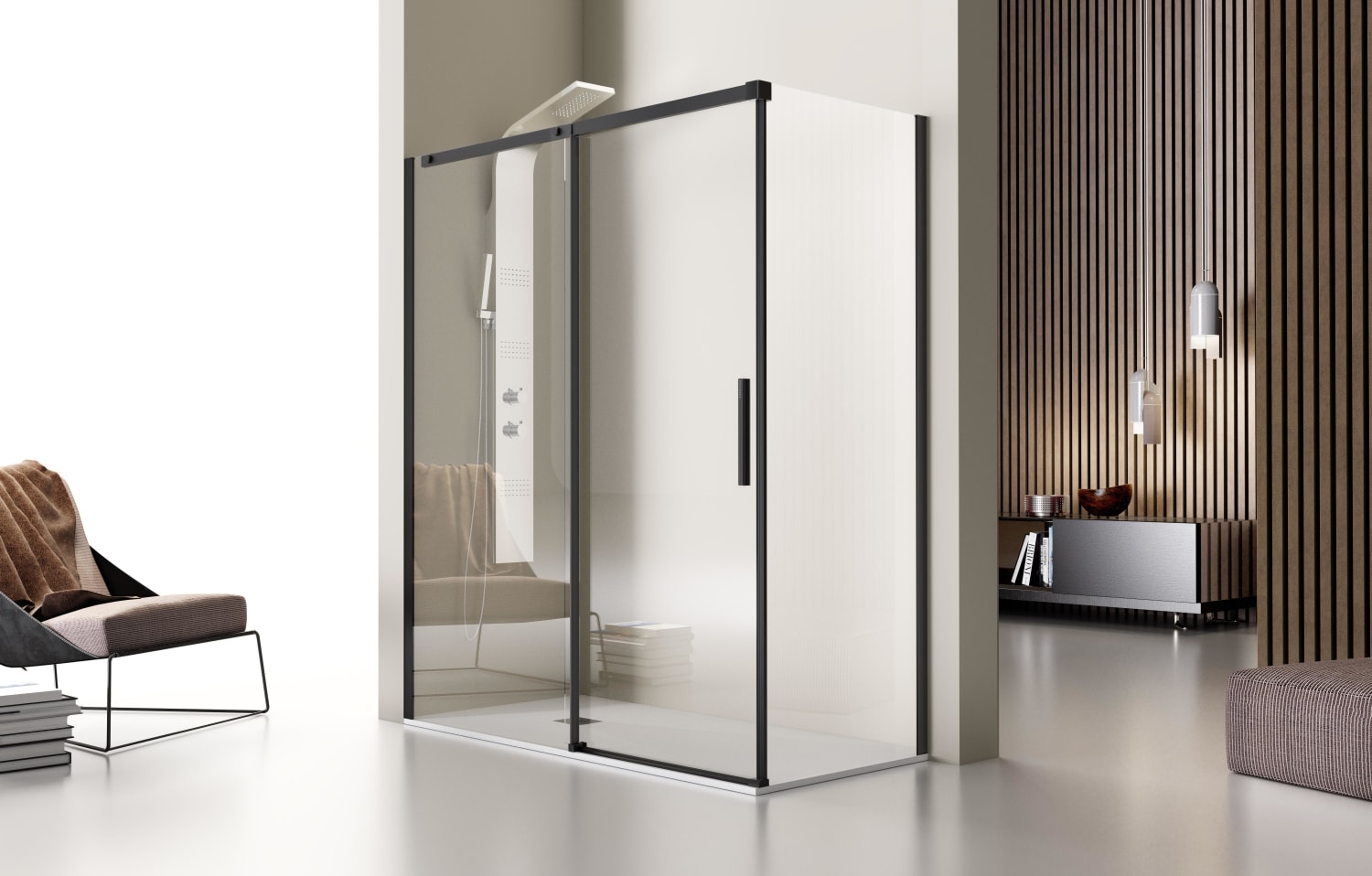 Paroi de douche Luna (LU102+LU103) Principal 0