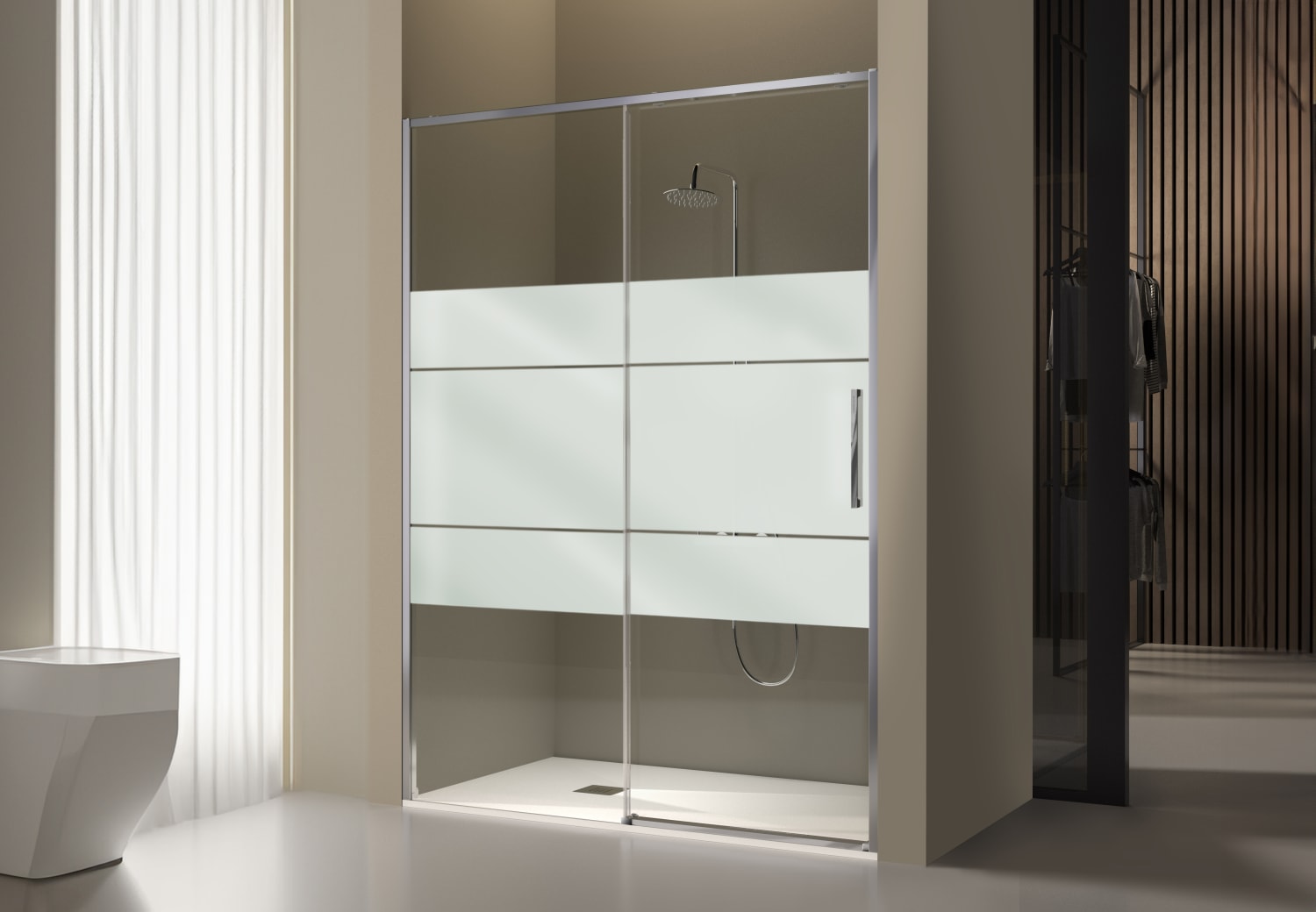 Paroi de douche Delta Kassandra (DE102) Detalle 6