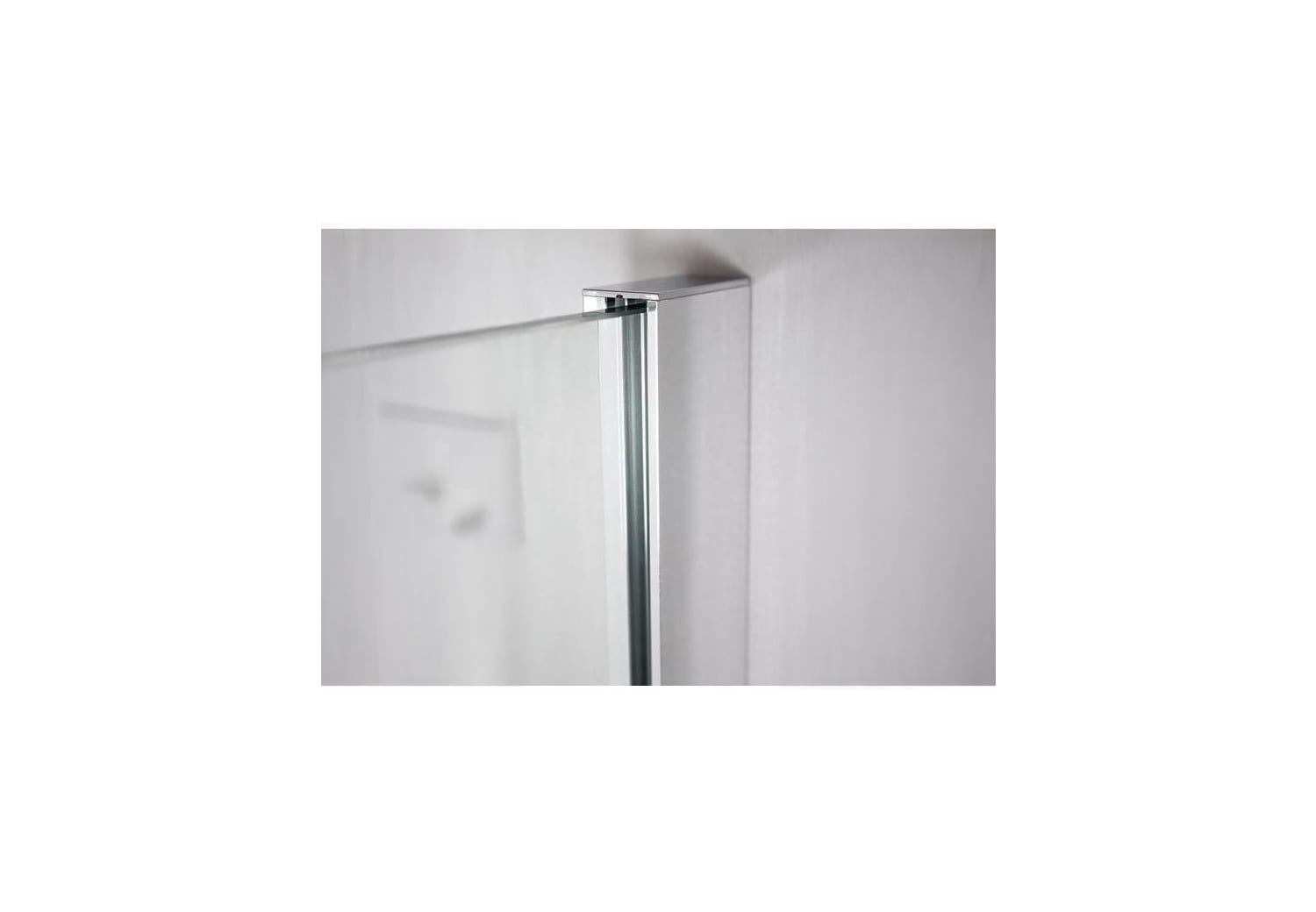 Paroi de douche fixe + pivotante, Minimal 6 mm Detalle 4