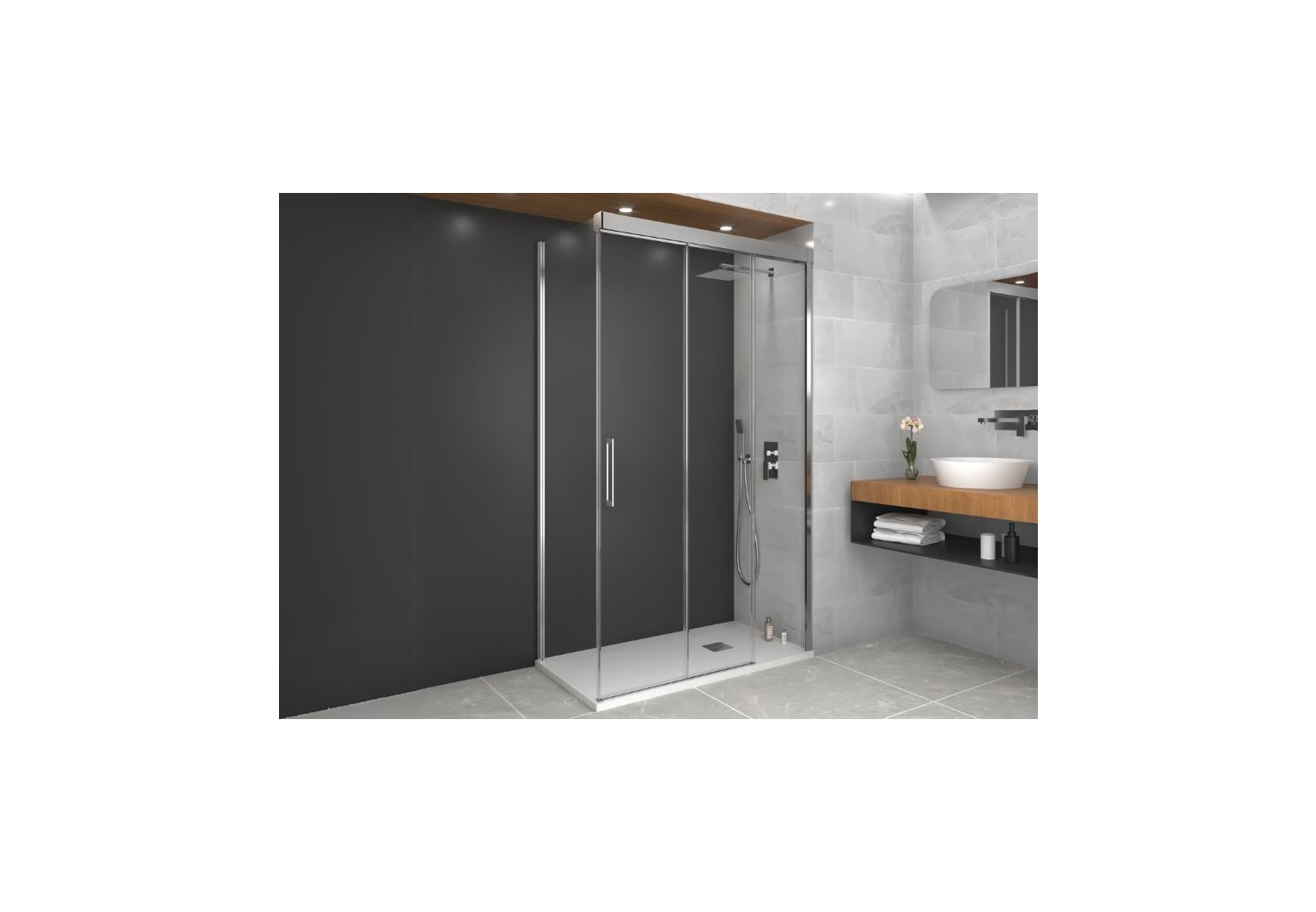 Paroi de douche GME Trio Principal 1