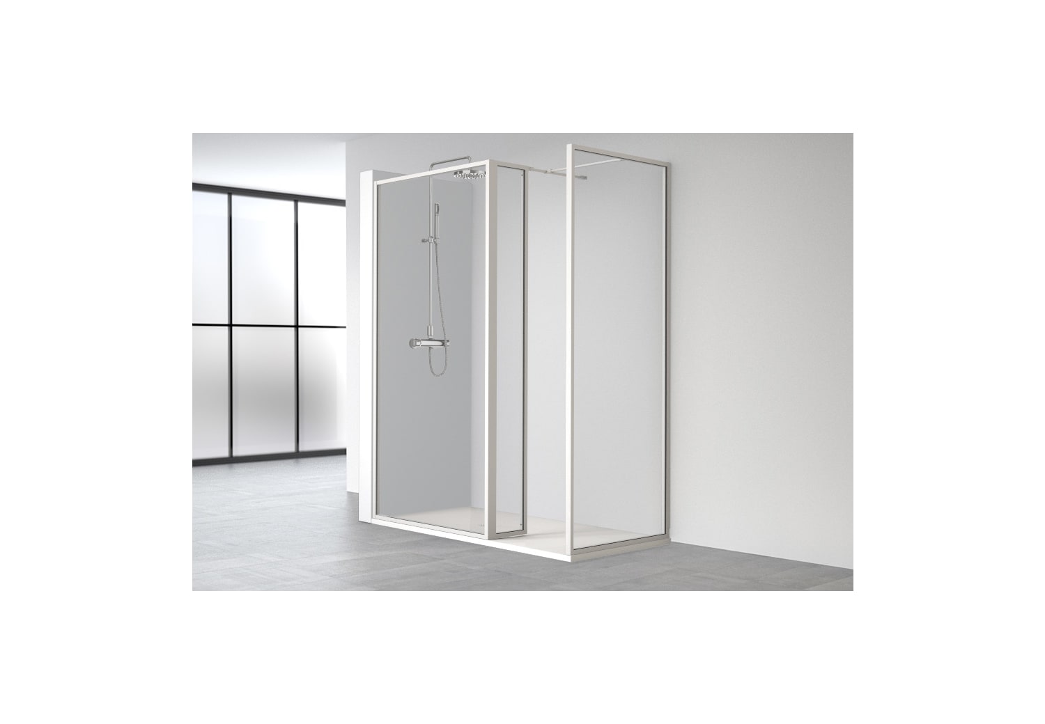 Paroi de douche Profiltek Nordinave (FN-2131) opción 2