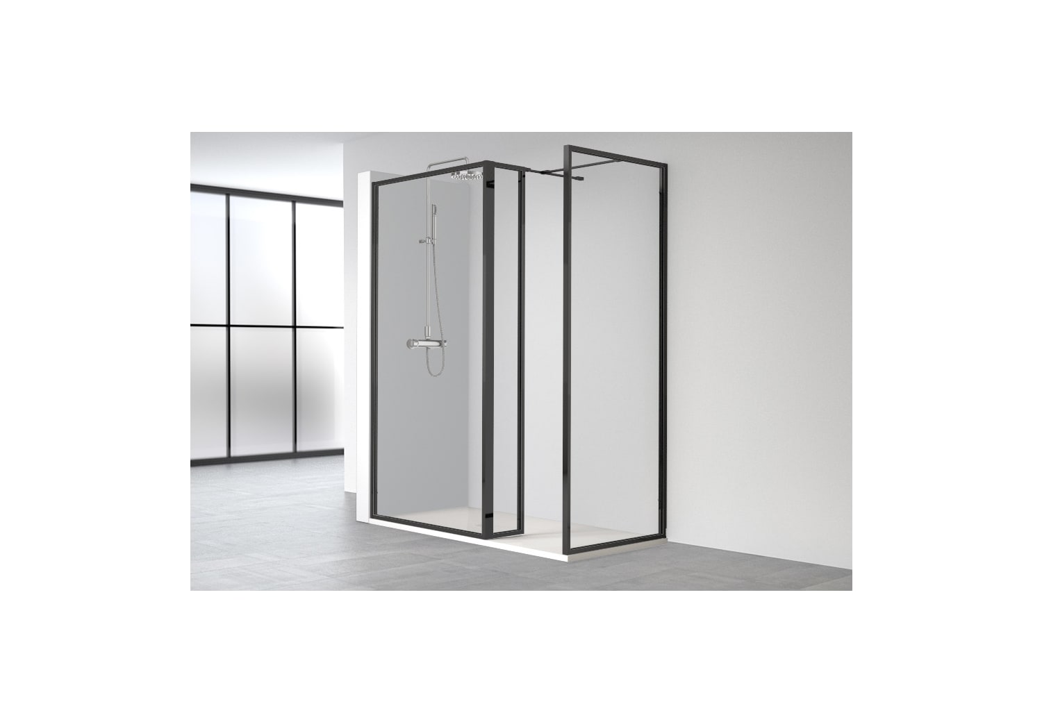 Paroi de douche Profiltek Nordinave (FN-2131) opción 3