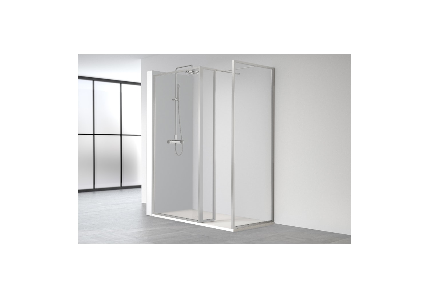 Paroi de douche Profiltek Nordinave (FN-2131) opción 1