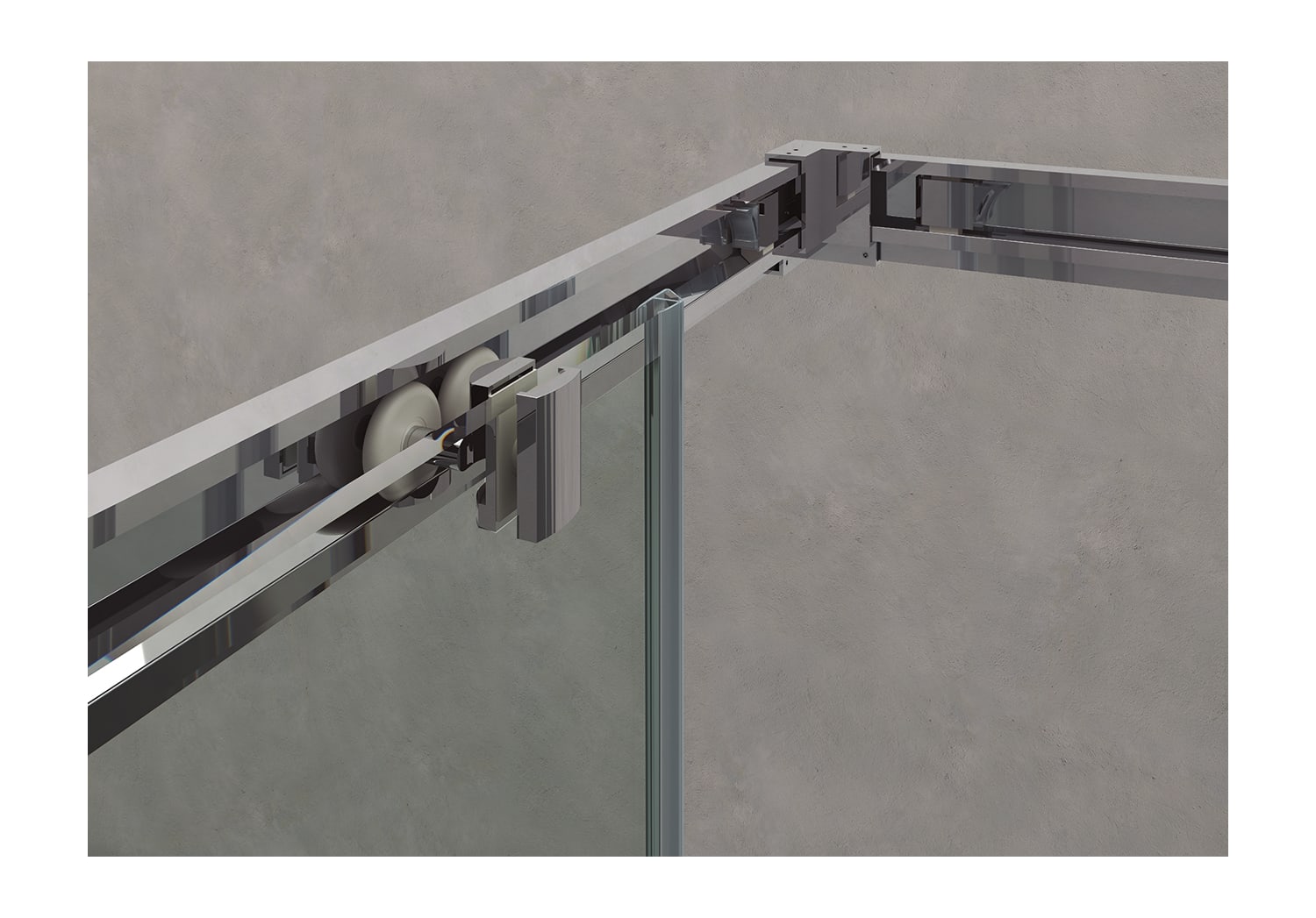 Paroi de douche Norma (300) sur mesure Detalle 8