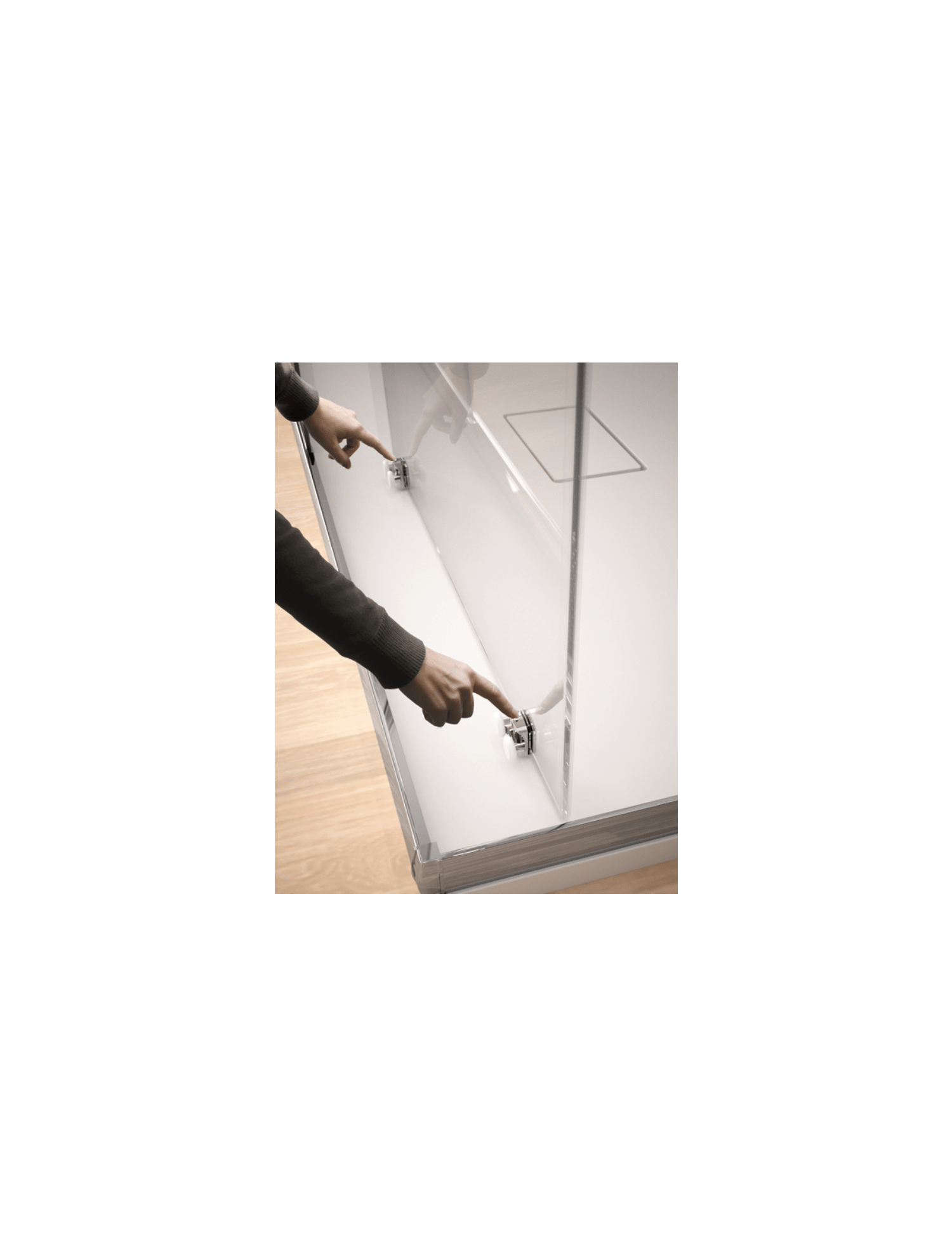 Paroi de douche Kassandra Bella (BL607+BL602+BL103) Detalle 1