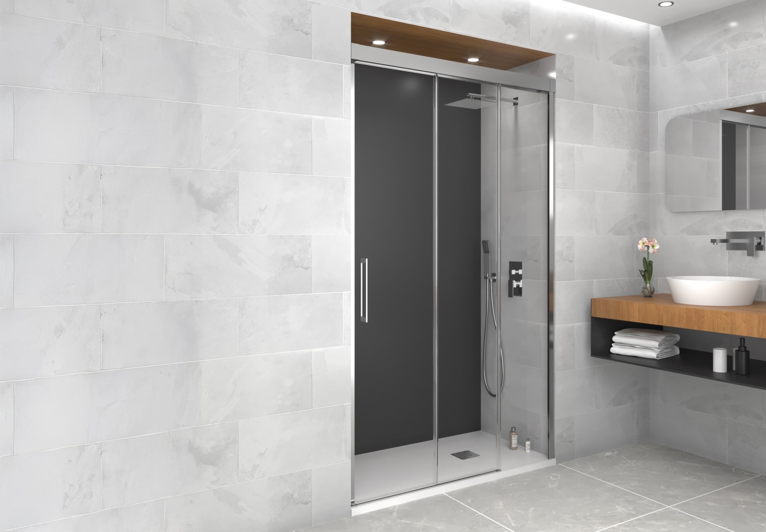 Paroi de douche GME Trio Principal 1