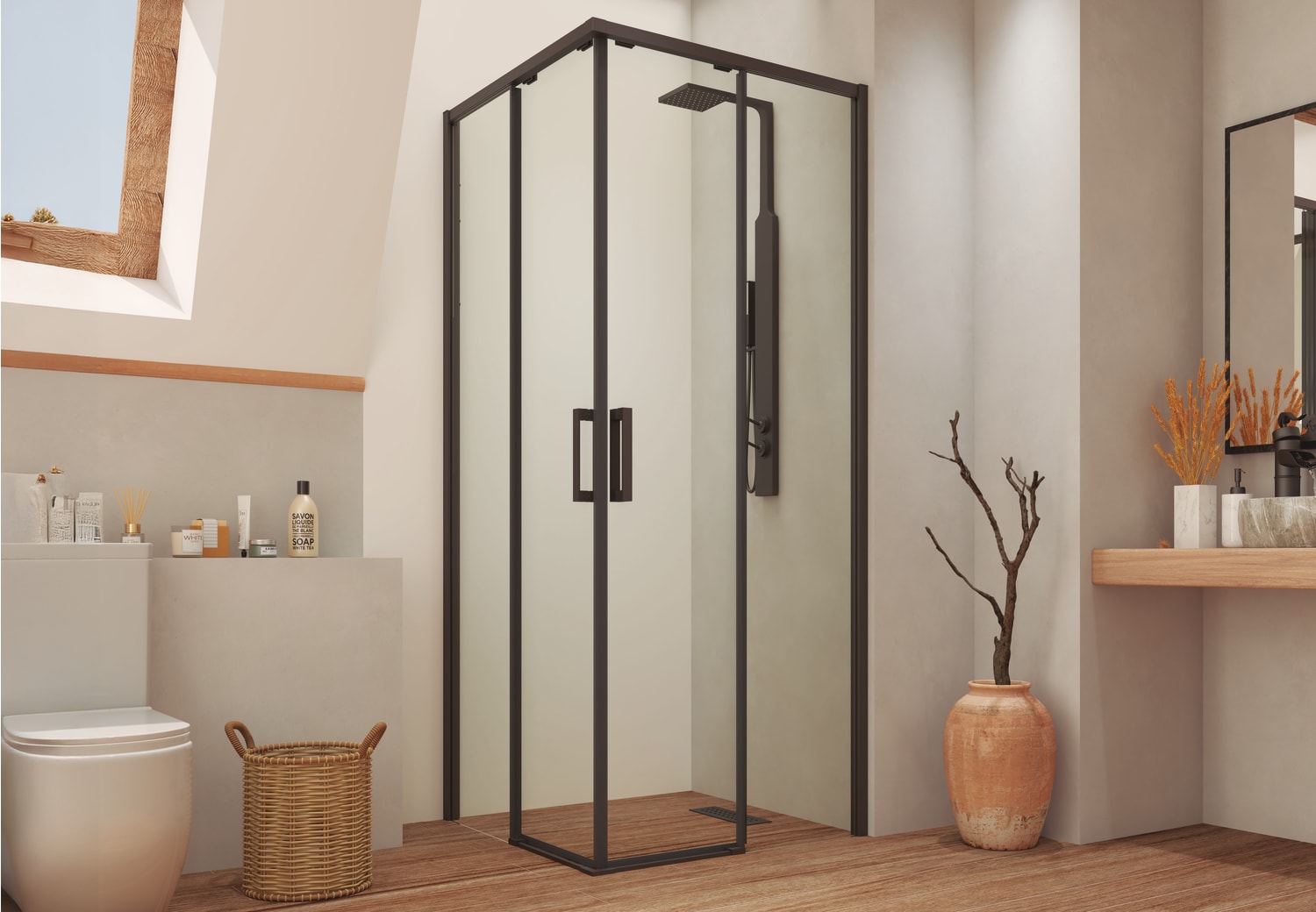 Paroi de douche Bruntec Opal (300) Principal 1