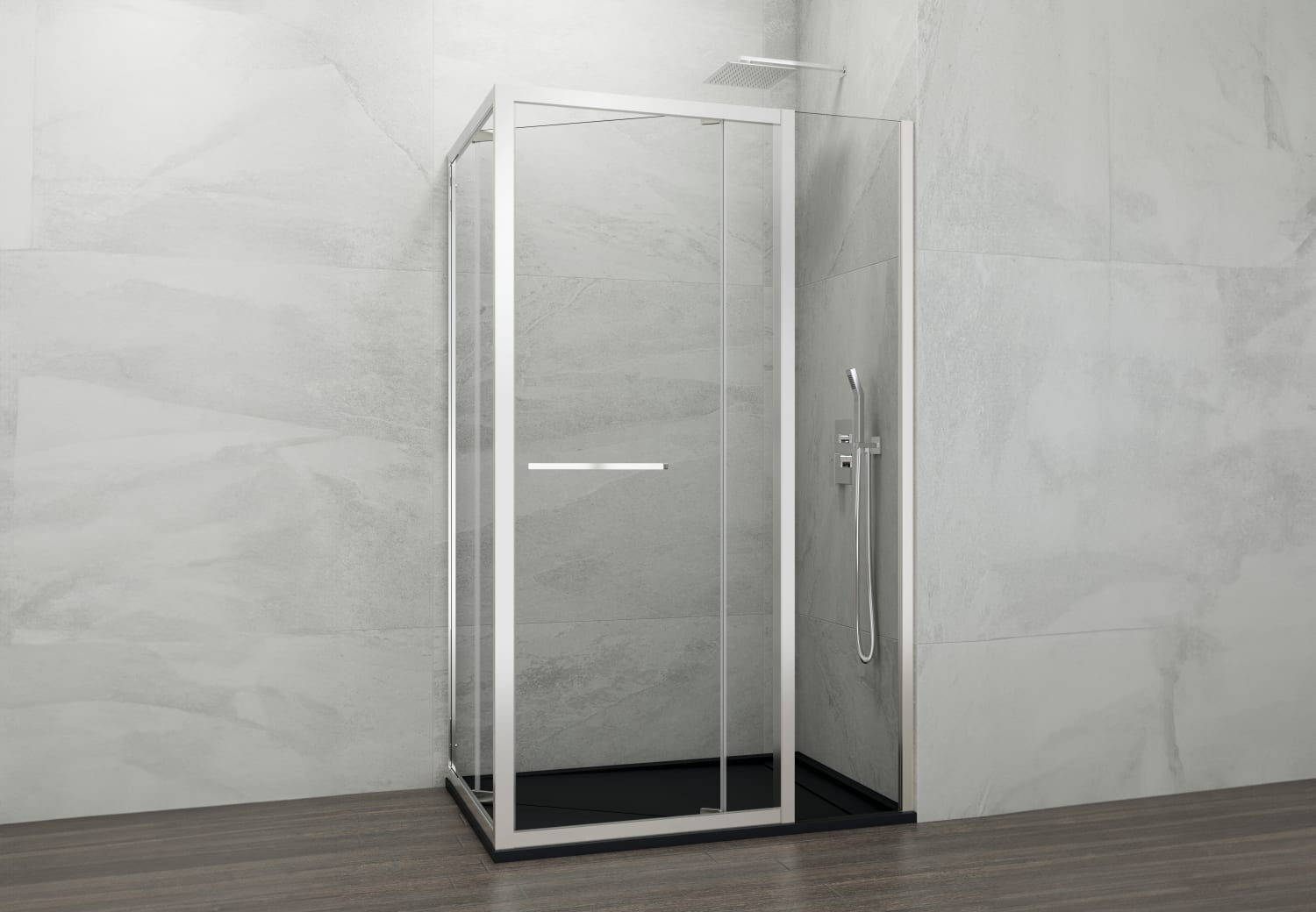 Paroi de douche GME Spazio (Combi B) Ambiente 2