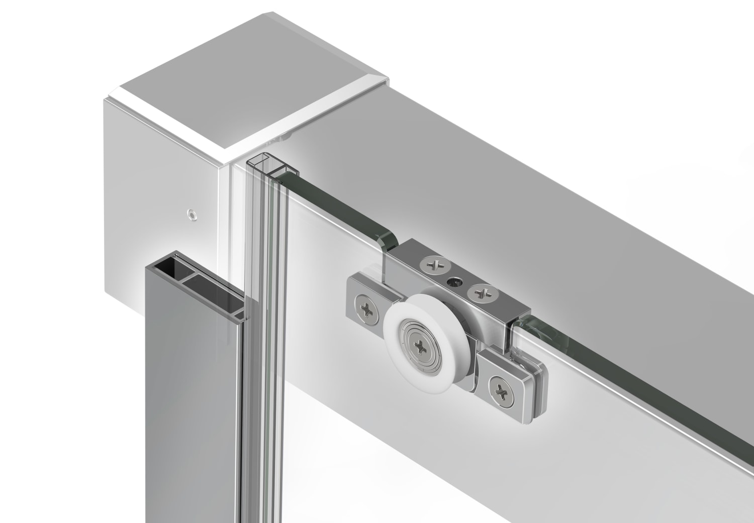 Paroi de douche Fénix Kassandra (FE101+FE103) Detalle 3