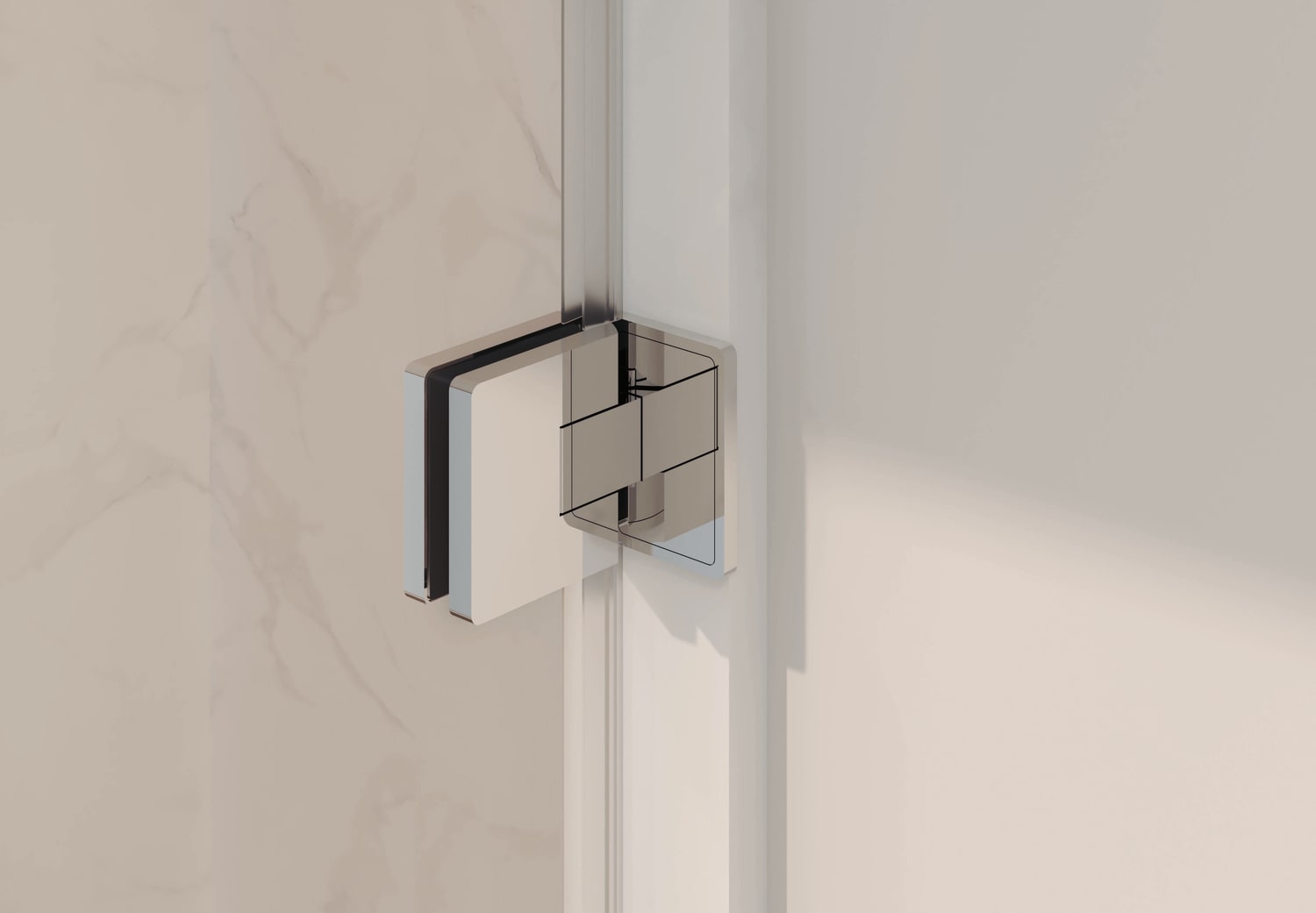 Paroi de douche Bruntec Aurea (P00) Detalle 2