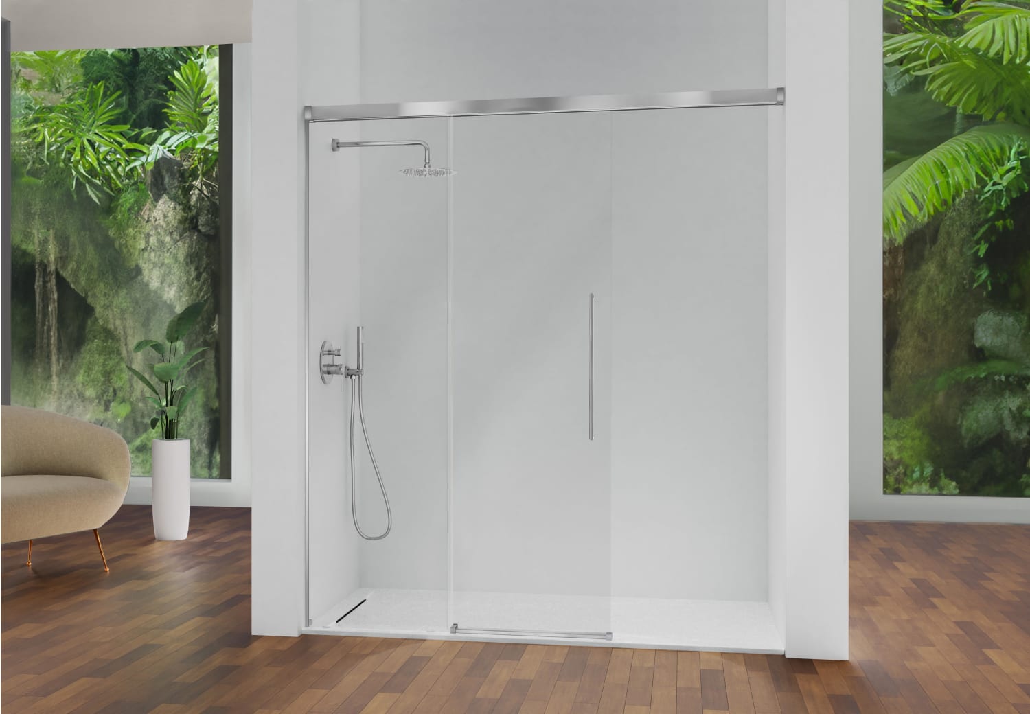 Paroi de douche Kassandra Pavia (118) Principal 0
