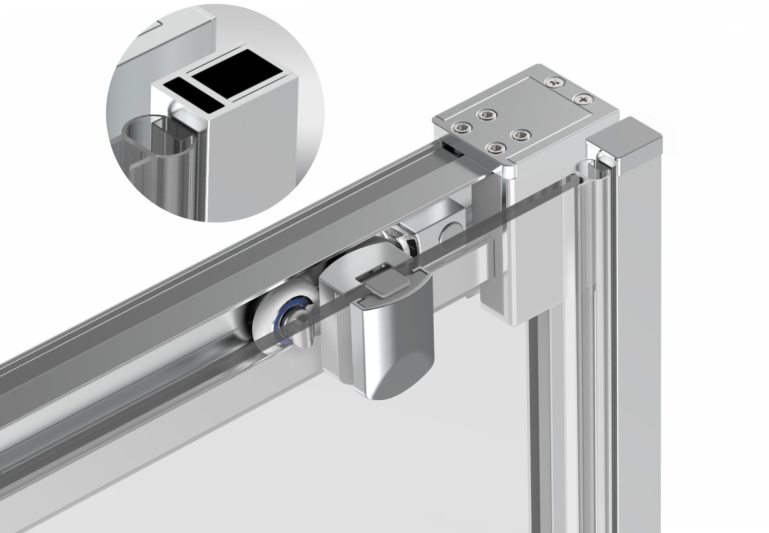 Paroi de douche -Kassandra- Glase (GS102) Detalle 10