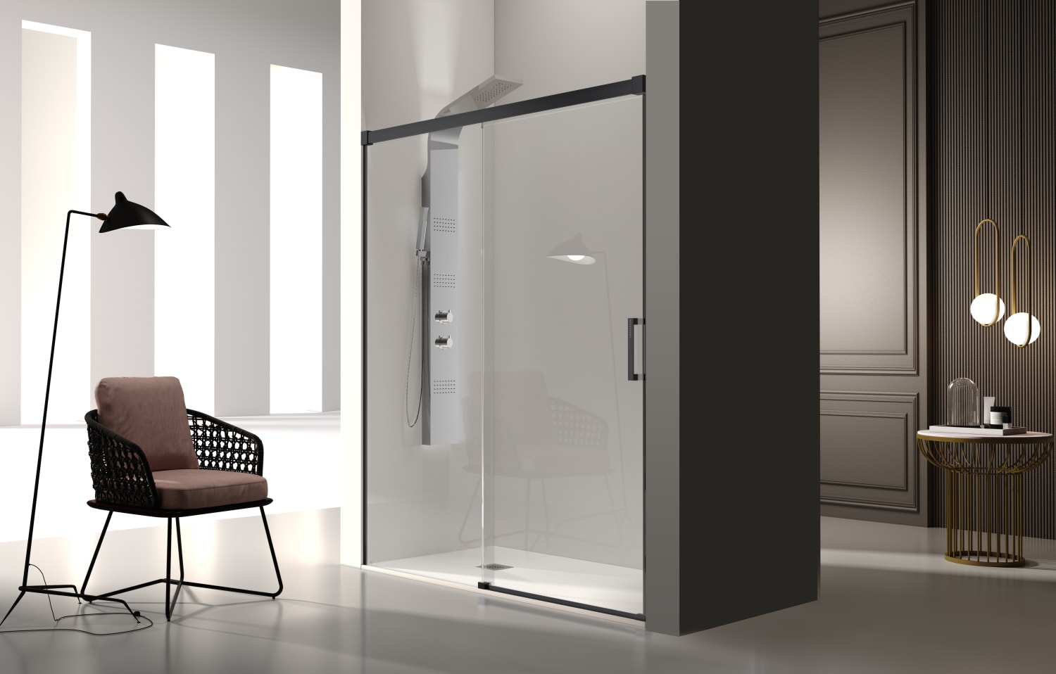 Paroi de douche -Kassandra- Glase (GS102) Principal 3