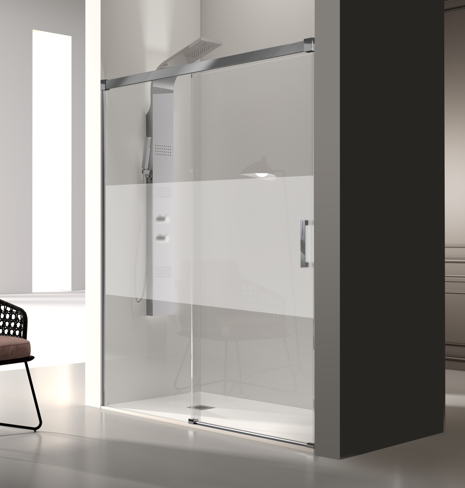 Paroi de douche -Kassandra- Glase (GS102) Principal 4