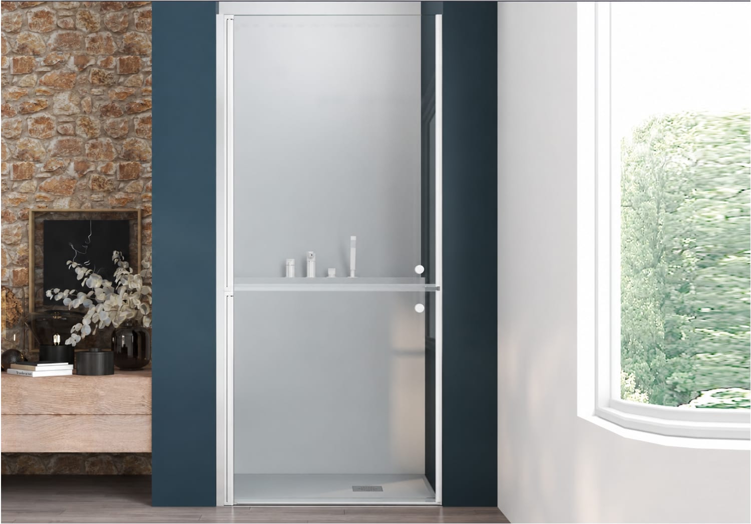 Paroi de douche Kemi Principal 3