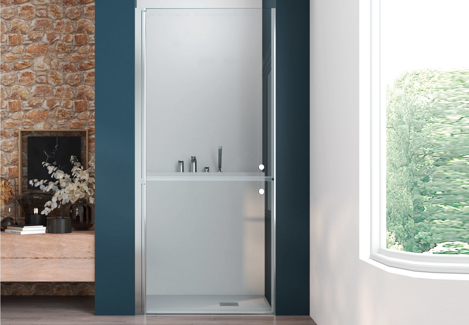 Paroi de douche Kemi Principal 1