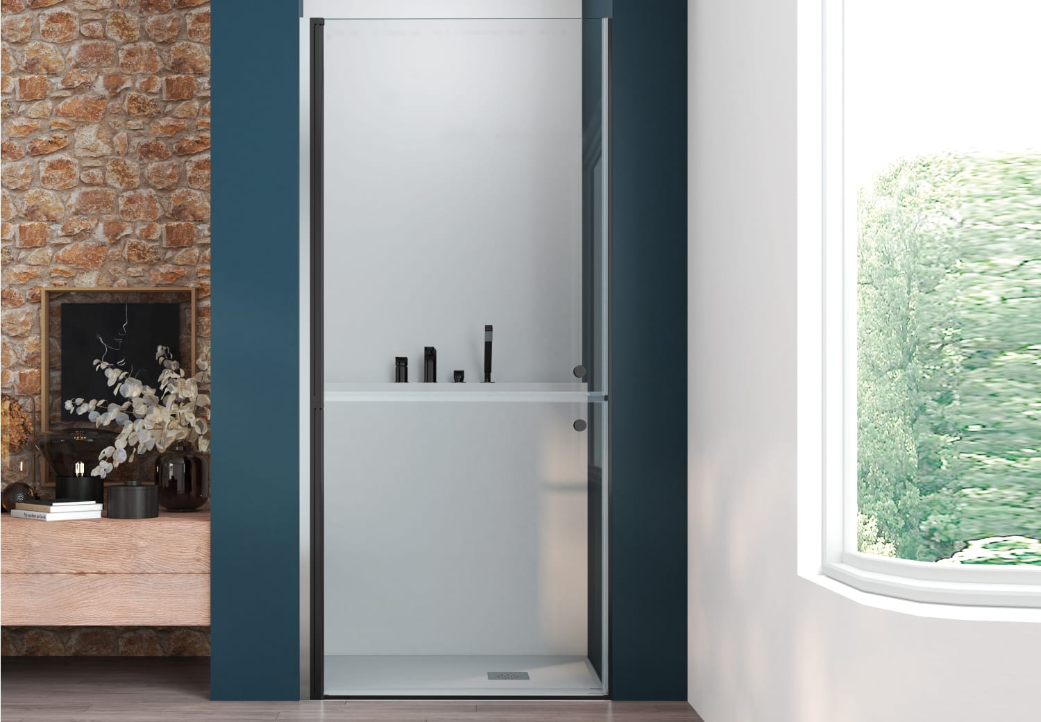 Paroi de douche Kemi Principal 1