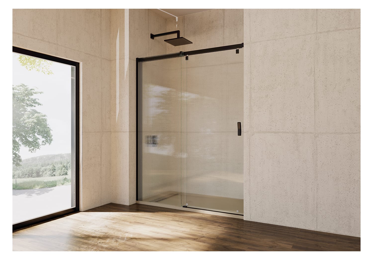 Paroi de douche coulissante Profiltek Brisse Ambiente 4