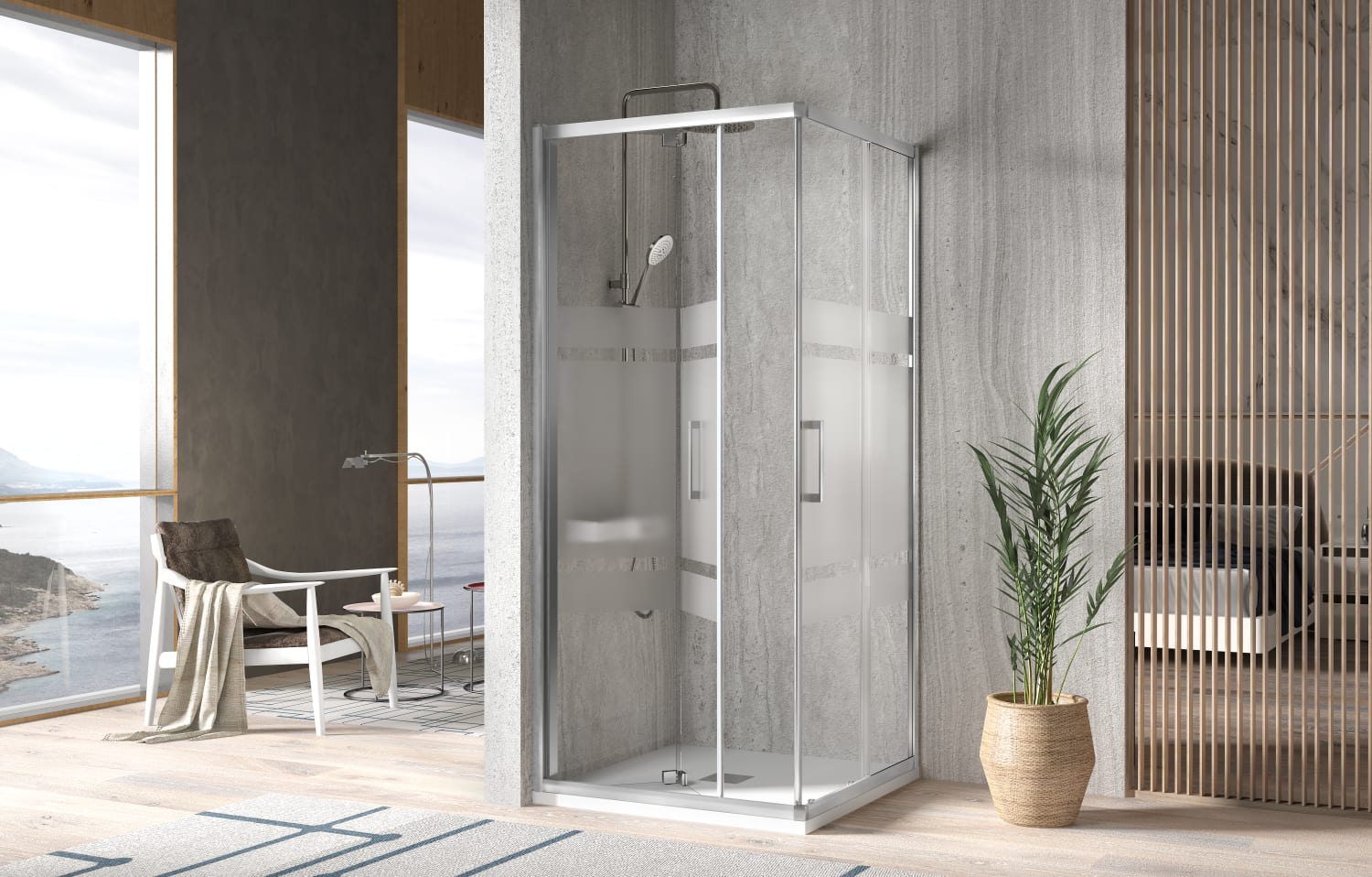 Paroi de douche Kassandra S300 (TR705+TR707) Principal 0