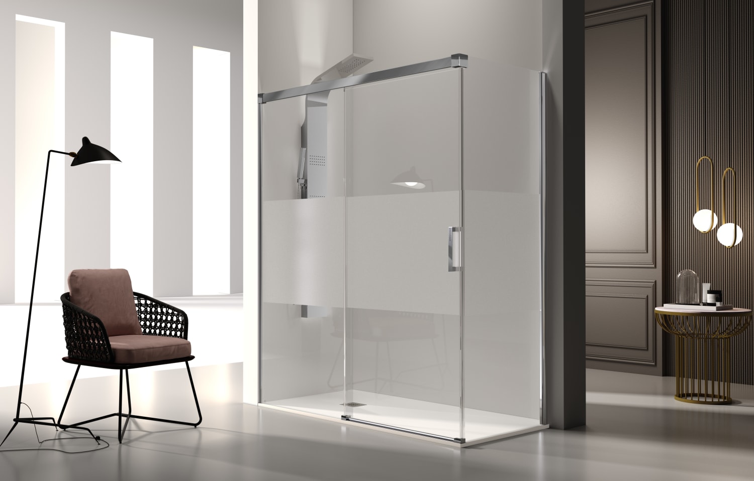 Paroi de douche -Kassandra- Glase (GS102 + GS103) Principal 0