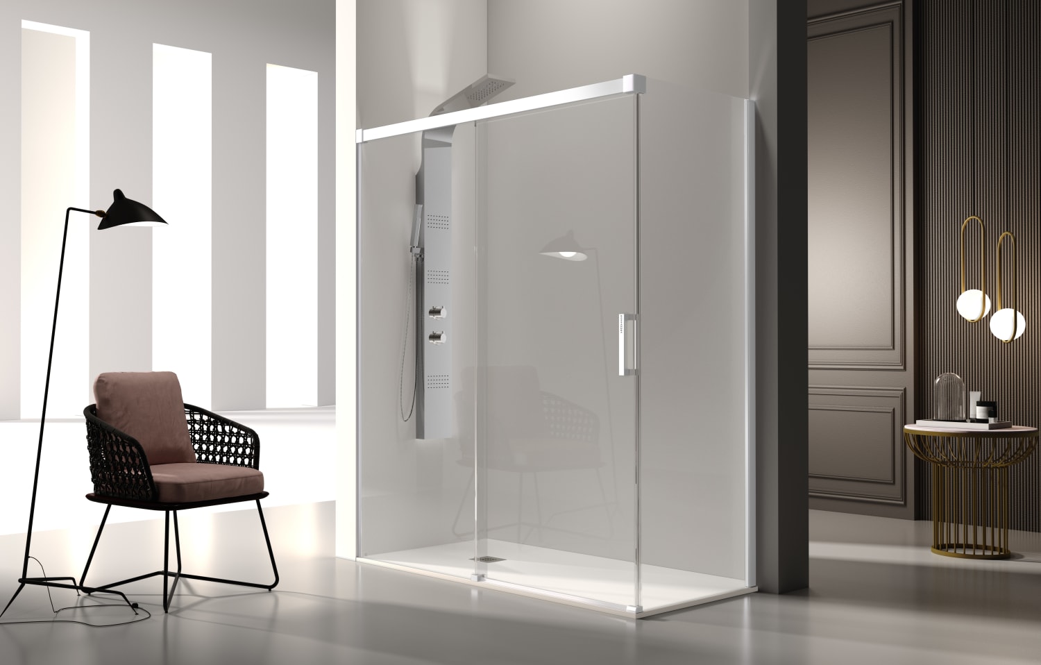 Paroi de douche -Kassandra- Glase (GS102 + GS103) Principal 2
