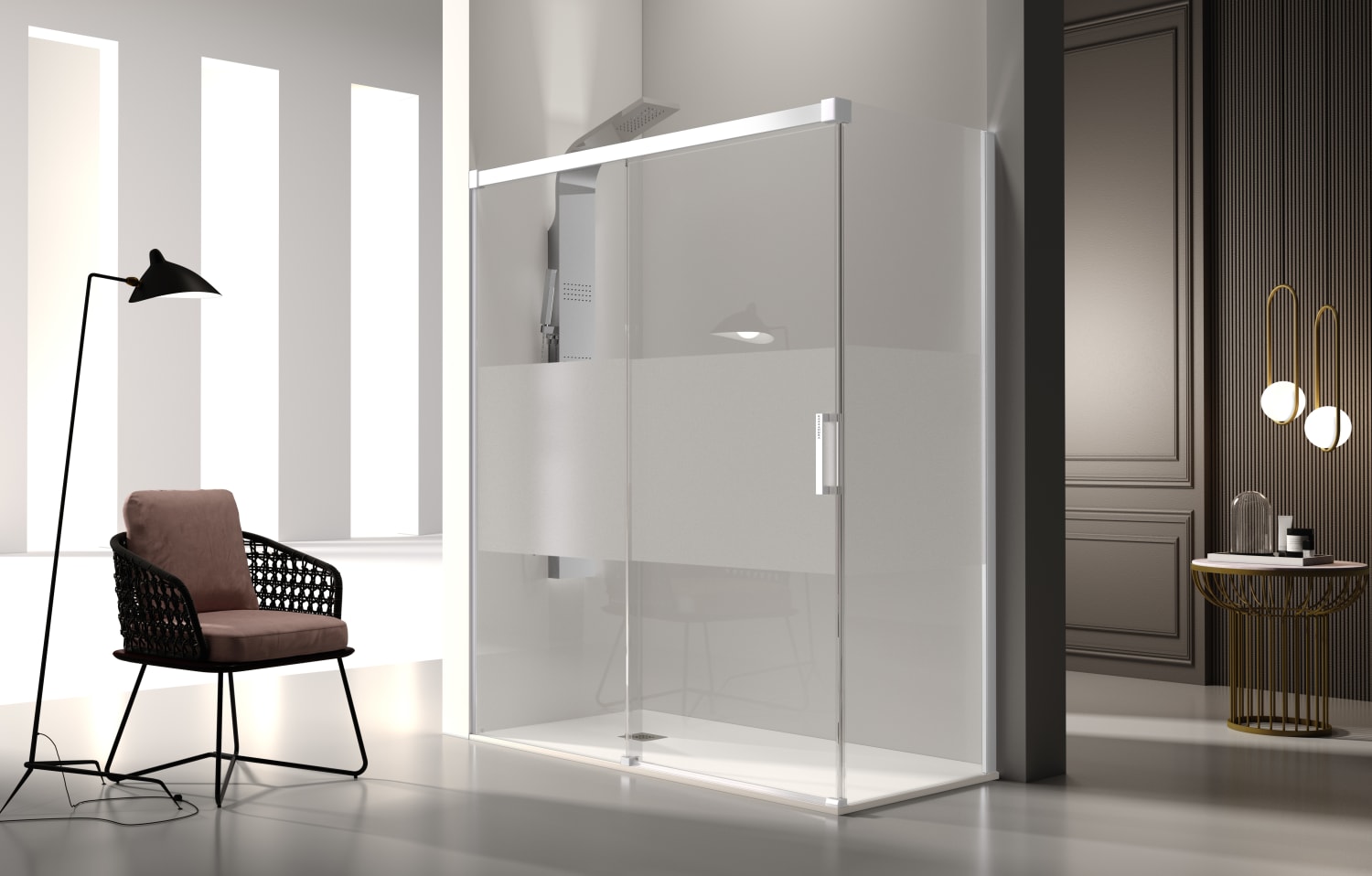 Paroi de douche -Kassandra- Glase (GS102 + GS103) Principal 3
