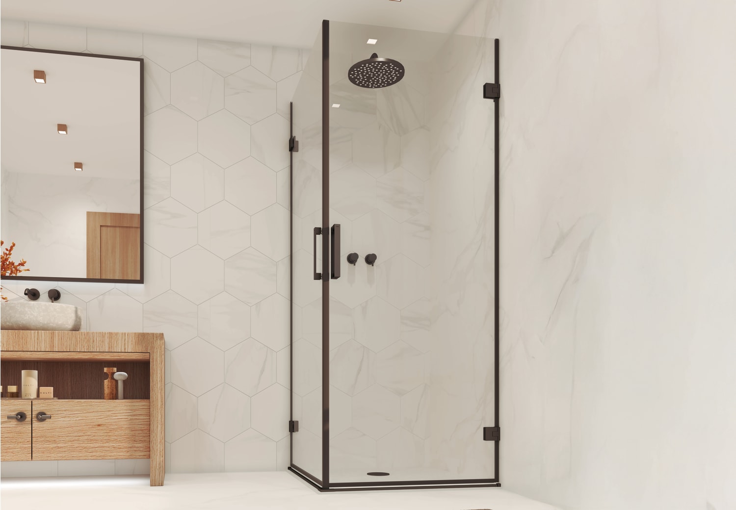 Paroi de douche Bruntec Kira (300A) Principal 0