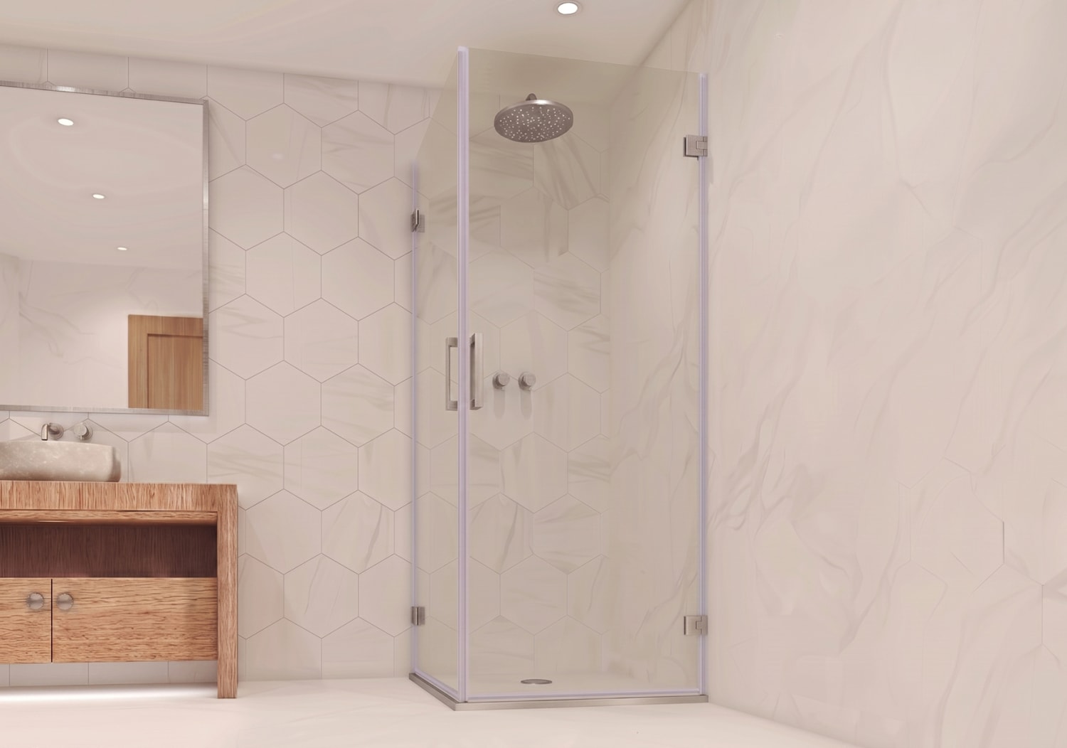 Paroi de douche Bruntec Aurea (300A) Ambiente 11