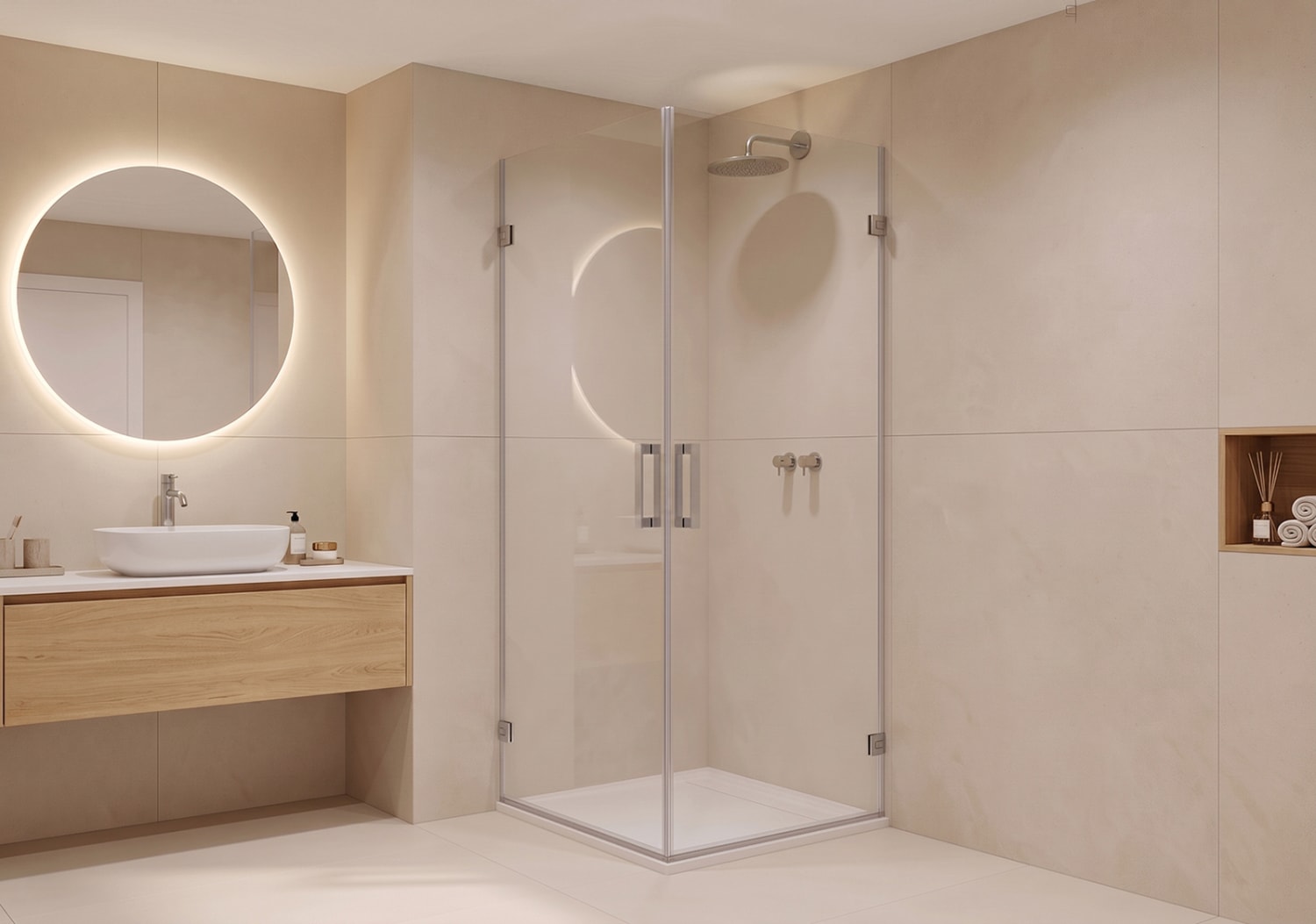 Paroi de douche Bruntec Aurea (300A) Principal 5
