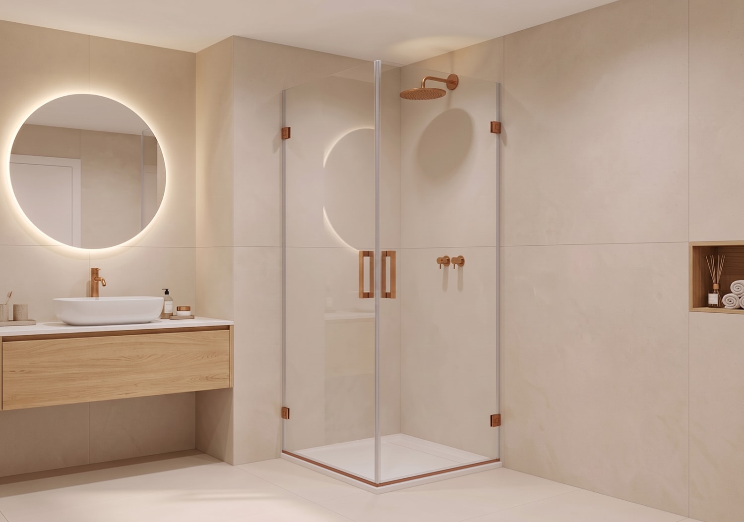 Paroi de douche Bruntec Aurea (300A) Principal 4