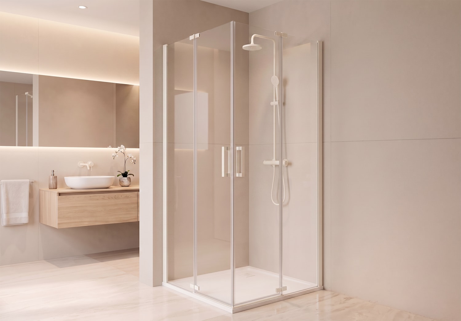 Paroi de douche Bruntec Ursa (300B) Principal 3