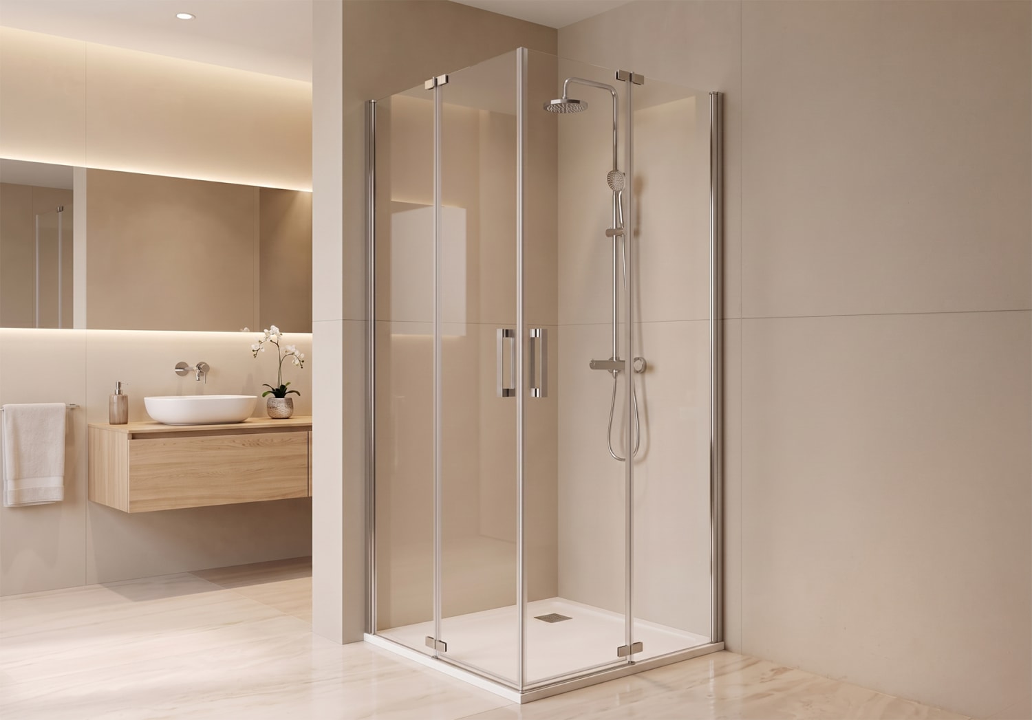 Paroi de douche Bruntec Ursa (300B) Principal 0