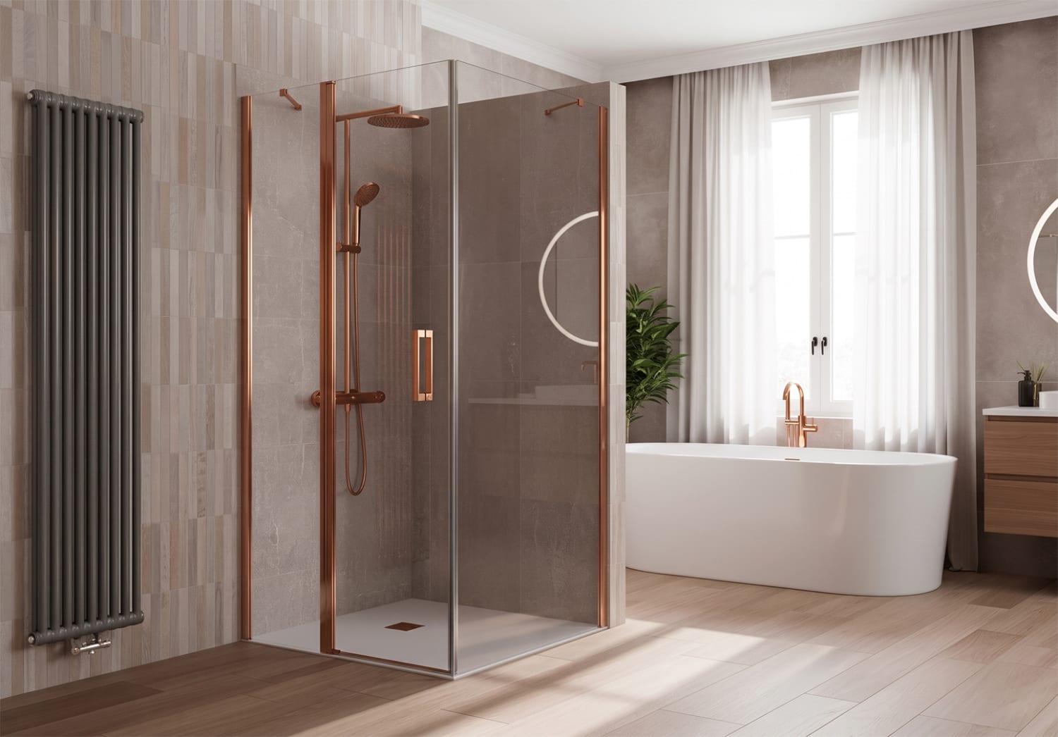 Paroi de douche Vega (400B) Principal 4