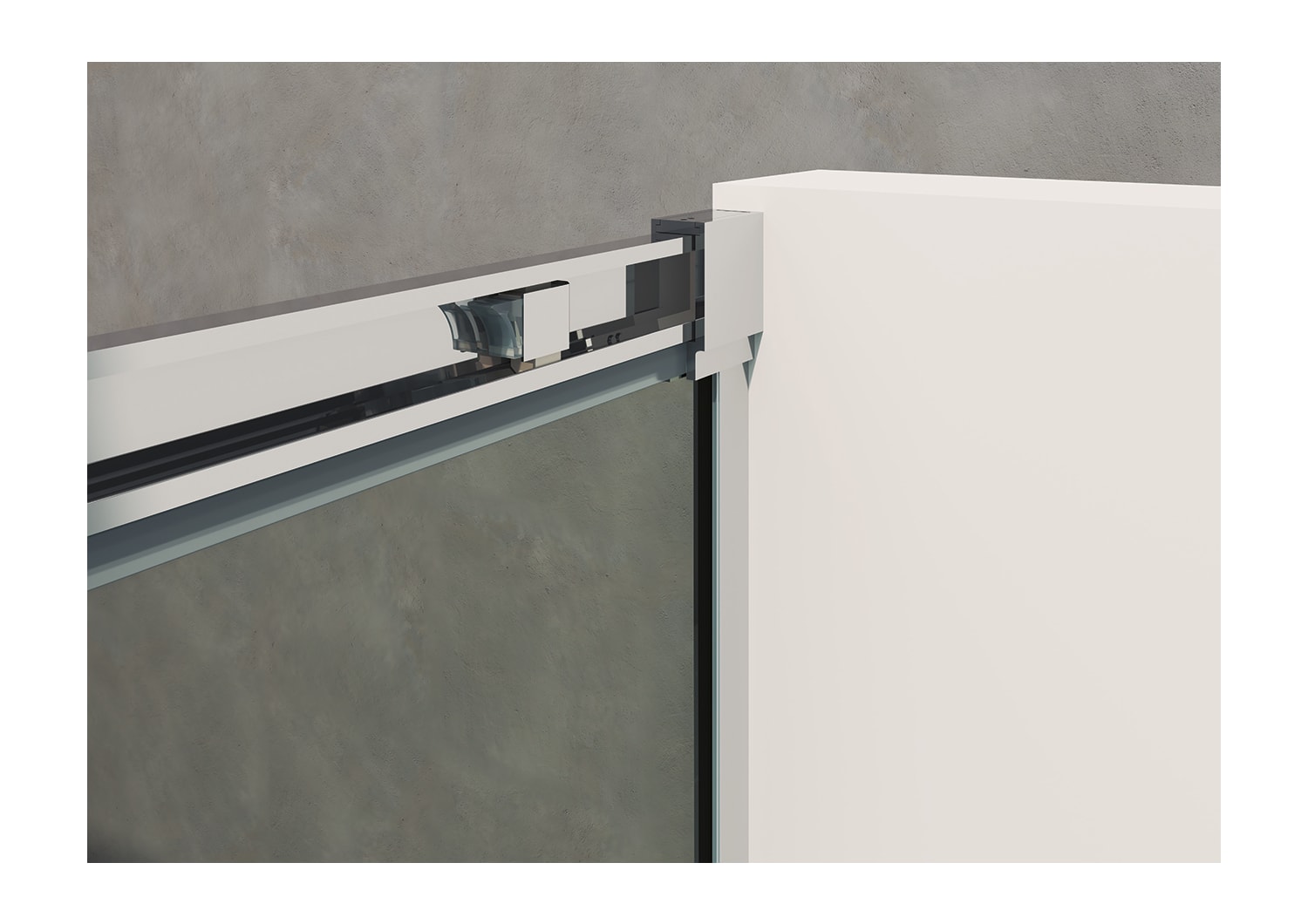 Paroi de douche Norma (400) sur mesure Detalle 5