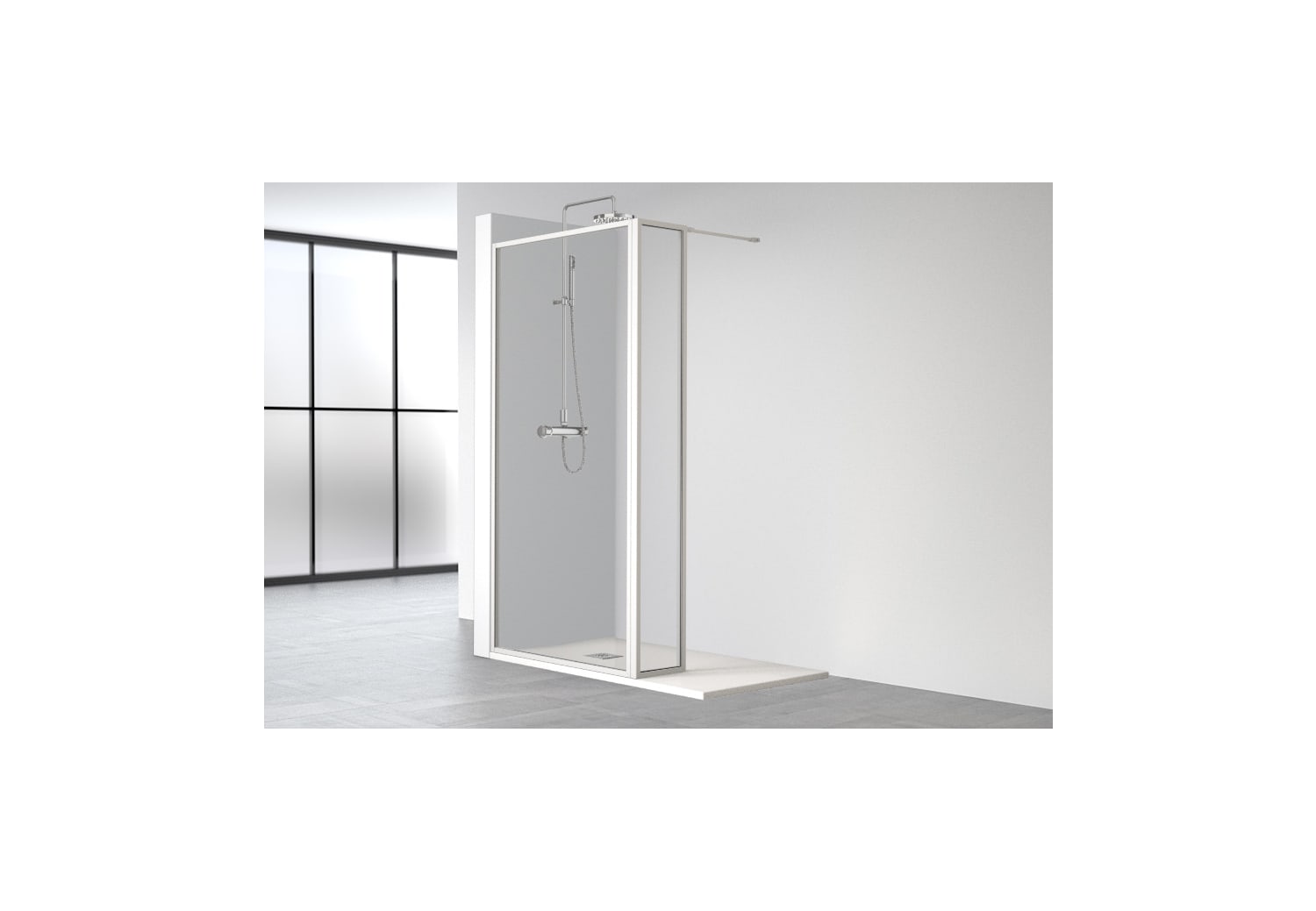 Paroi de douche Profiltek Scandinave (FN-2031) opción 3