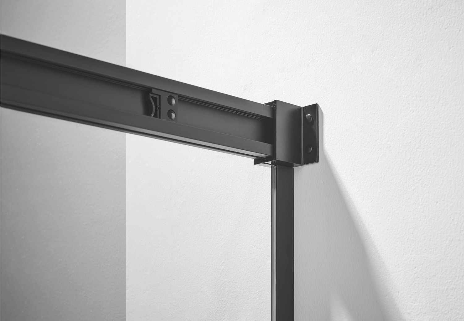 Pare-baignoire GME Basic noir mat Detalle 3