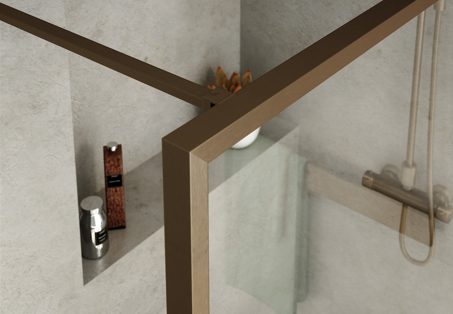 Paroi de douche Profiltek Scandinave (FN-2001) Detalle 11