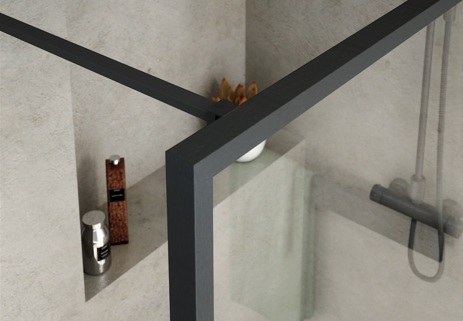 Paroi de douche Profiltek Scandinave (FN-2001) Detalle 14