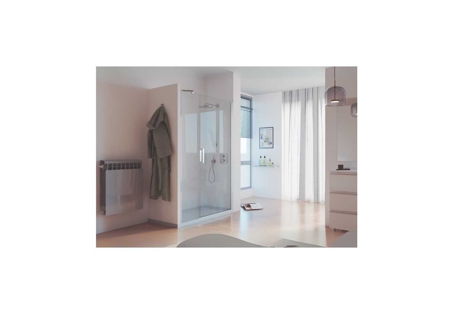 Paroi de douche Vega (100A) Principal 0