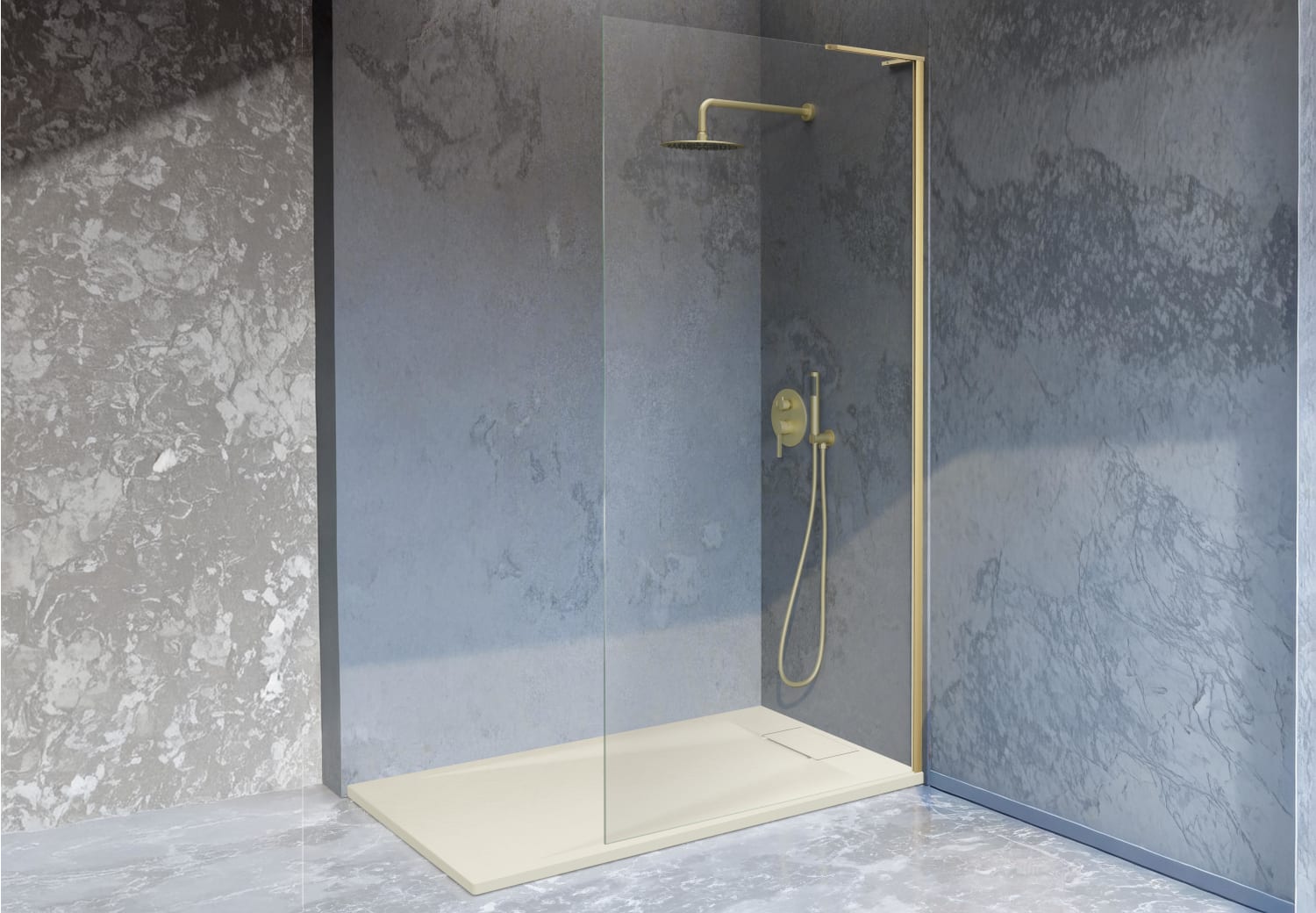 Paroi de douche fixe -Kassandra- Fresh (FR703) Principal 2