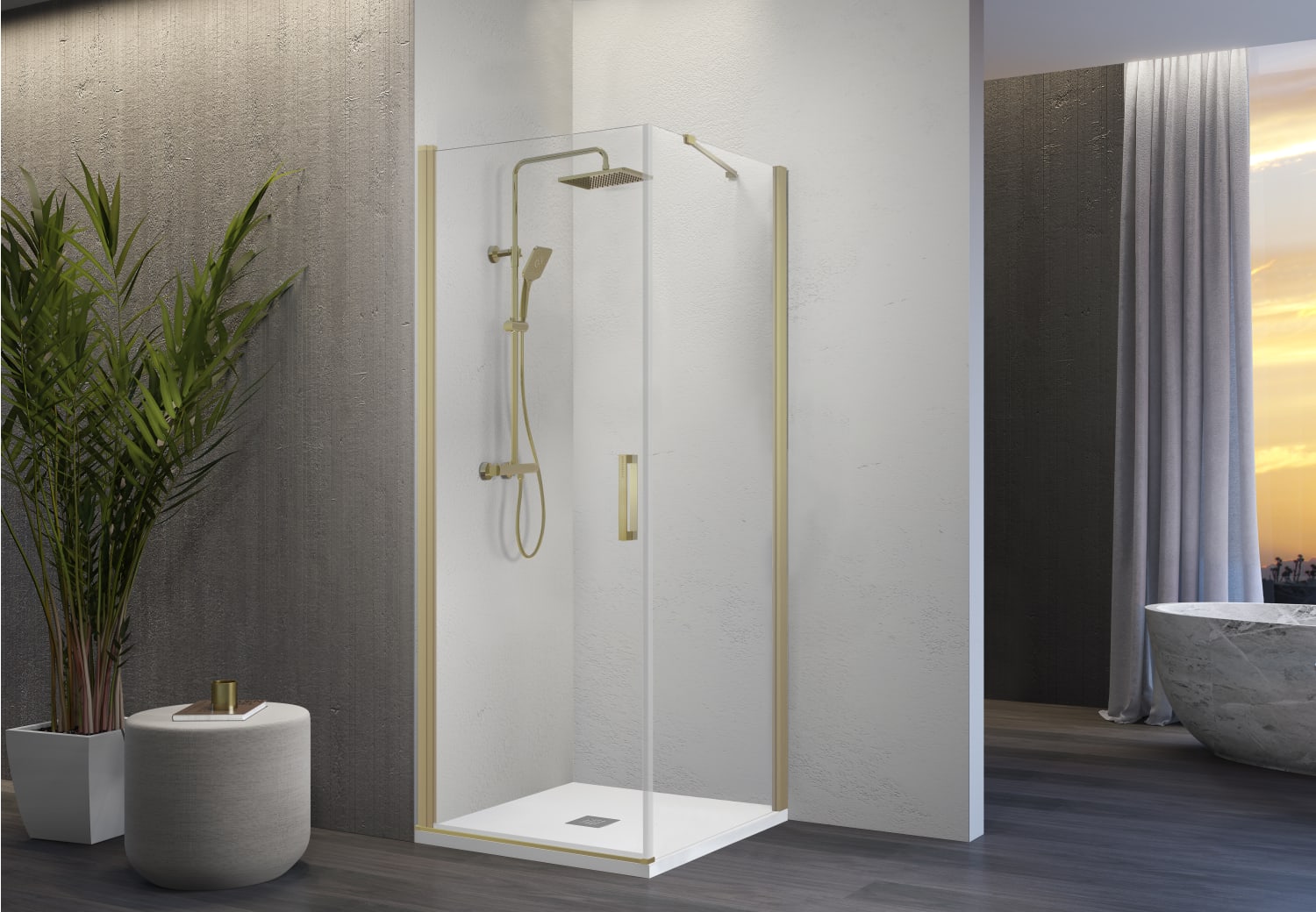 Paroi de douche Kassandra Nardi (NA507) Principal 2