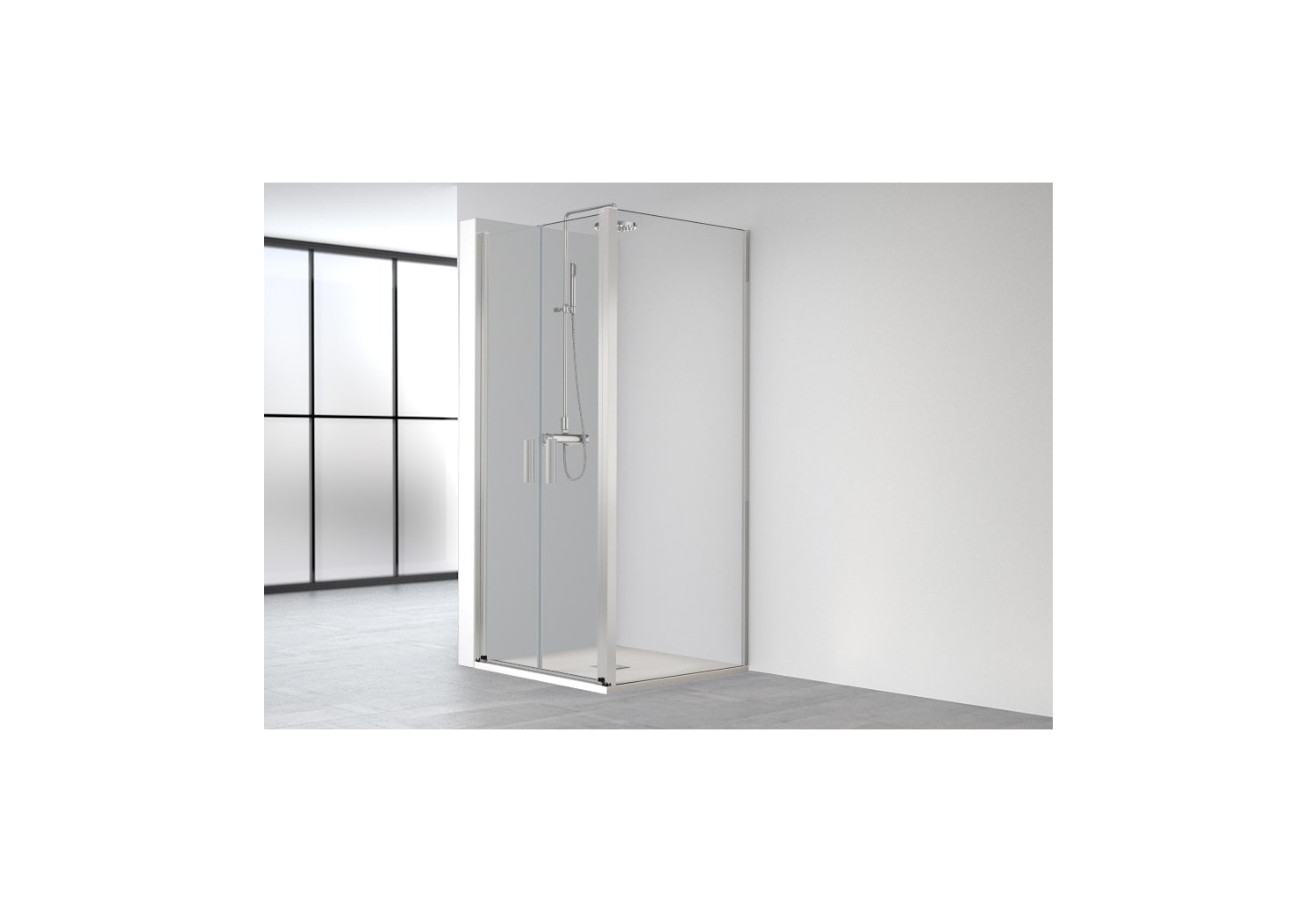 Paroi de douche Profiltek Hada  Plus(LDF-HP-307) opción 1