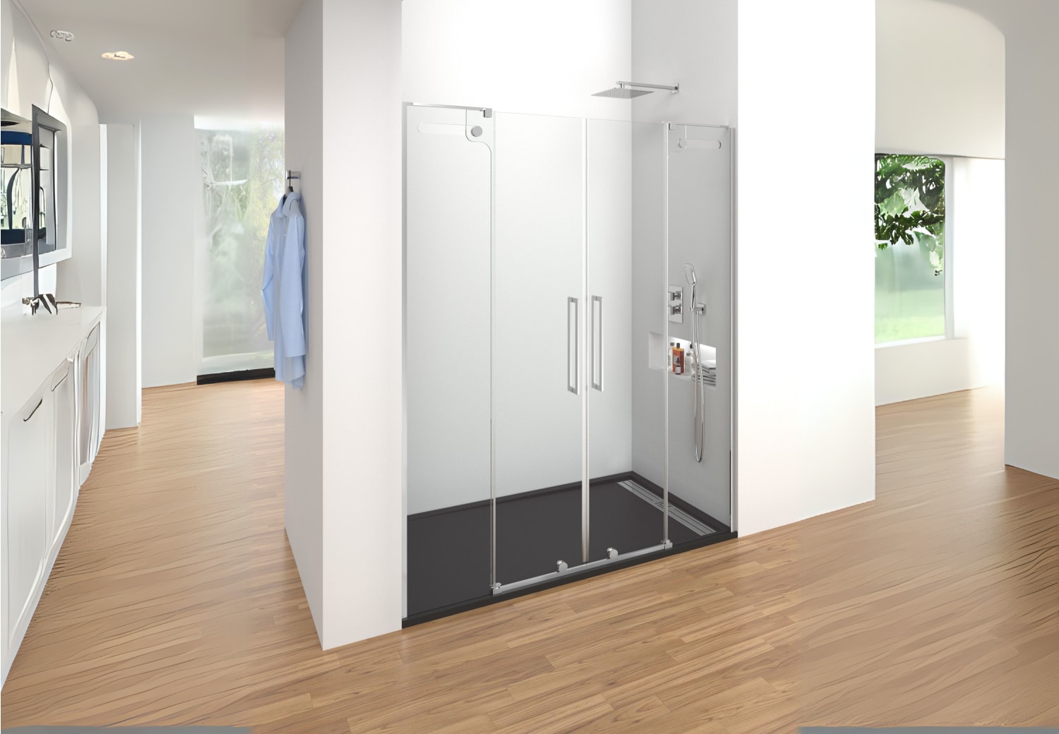 Paroi de douche GME Vetrum Spazio Principal 0